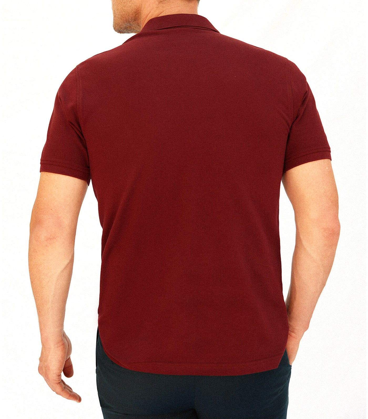 Basic Piqué Polo Shirt