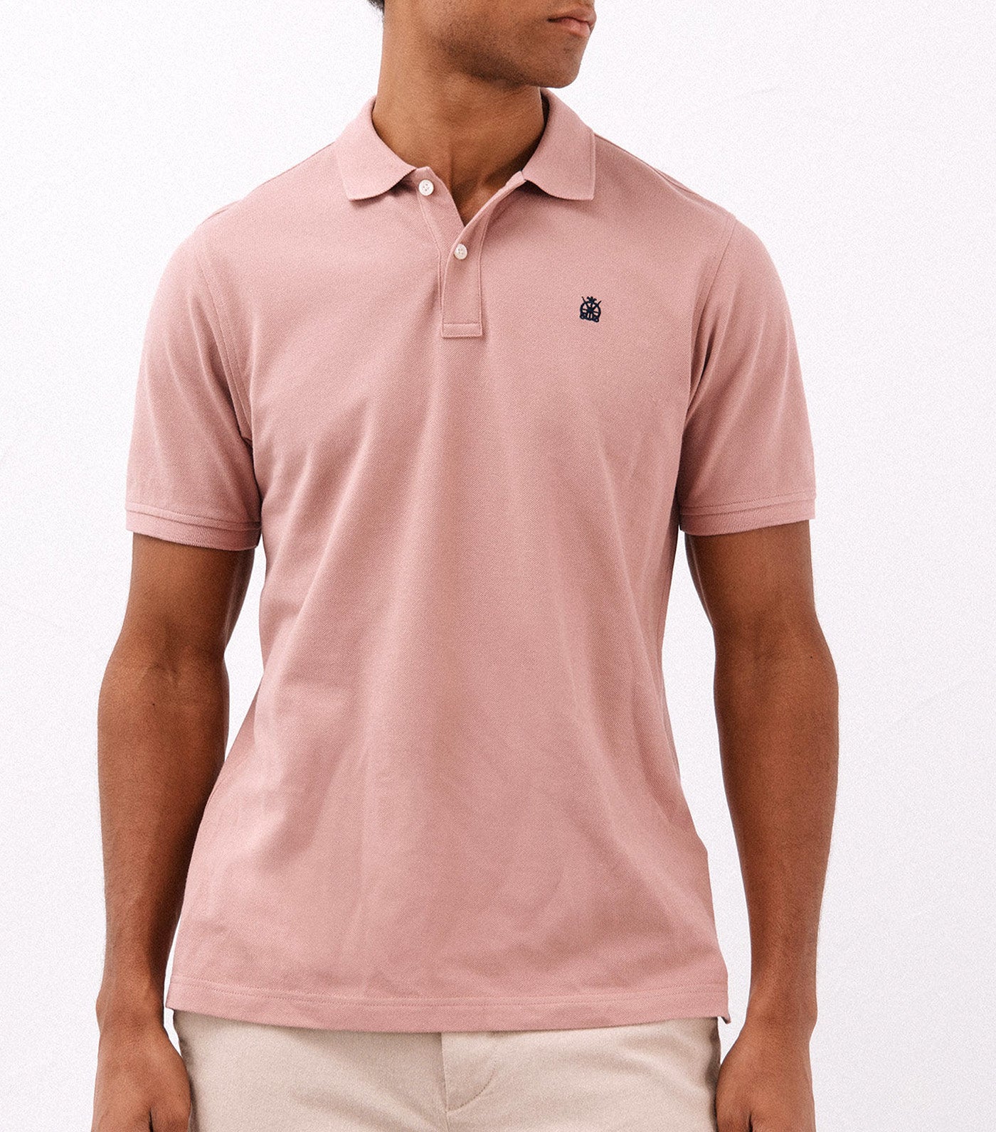 Basic Piqué Polo Shirt