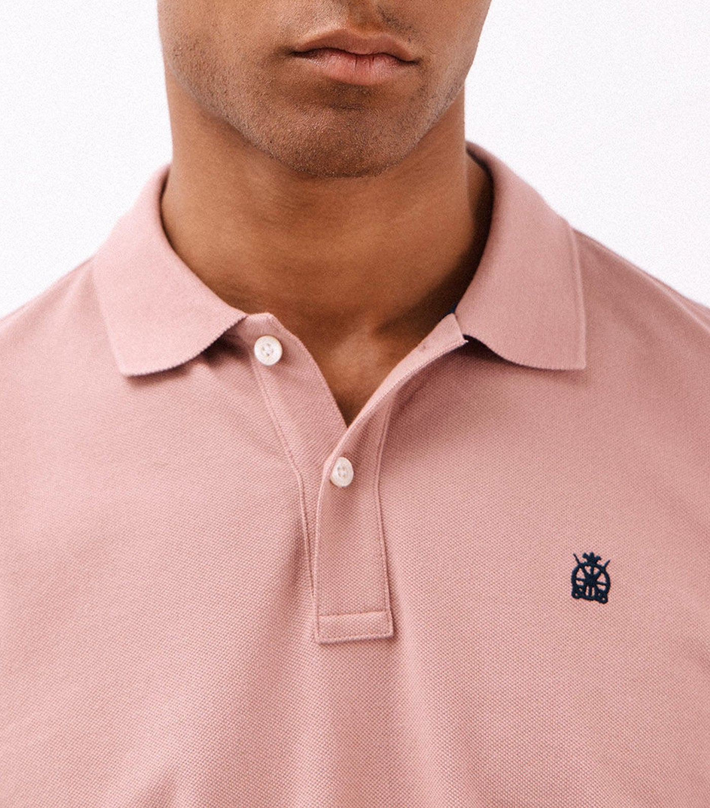 Basic Piqué Polo Shirt
