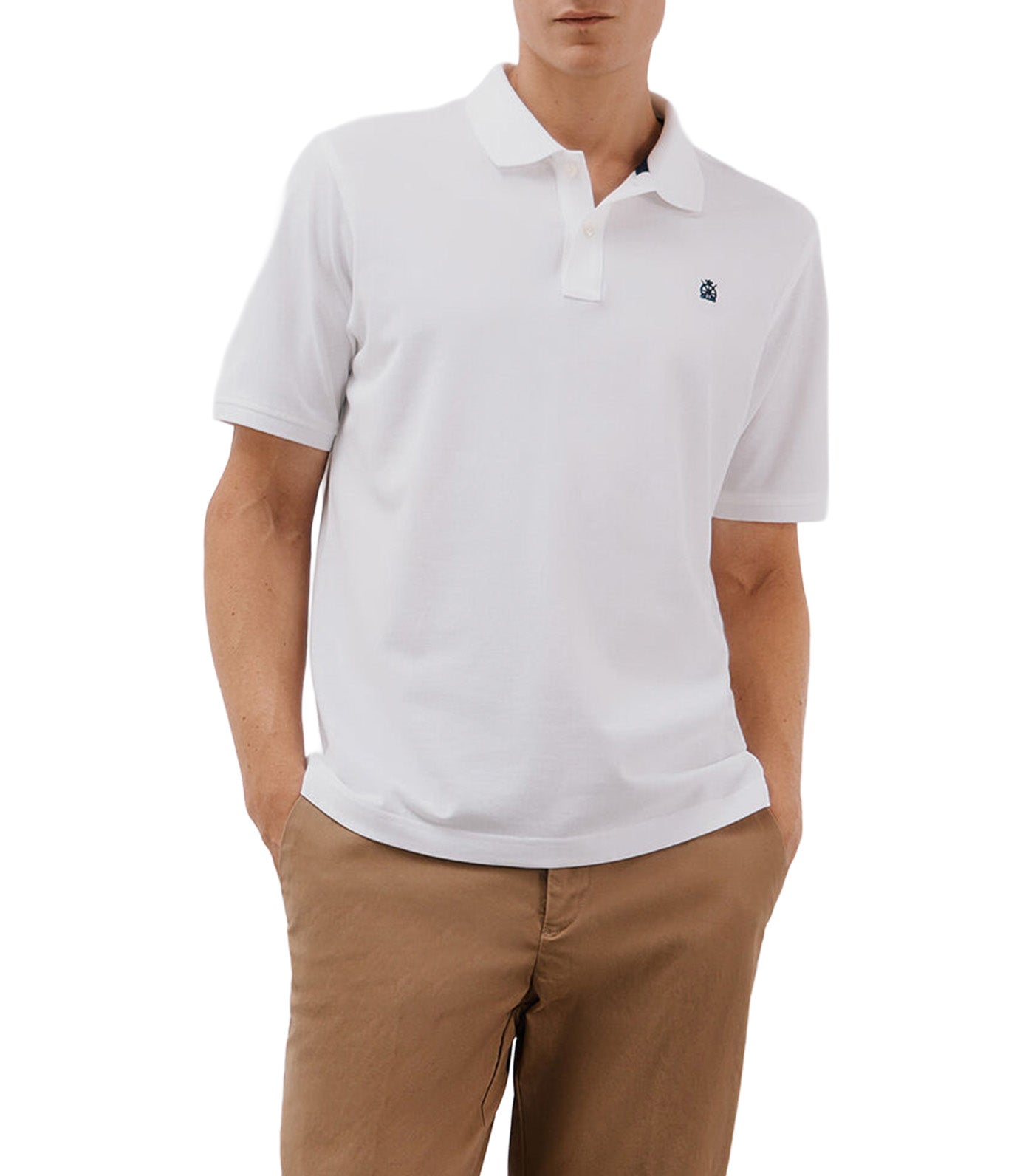 Basic Piqué Polo Shirt