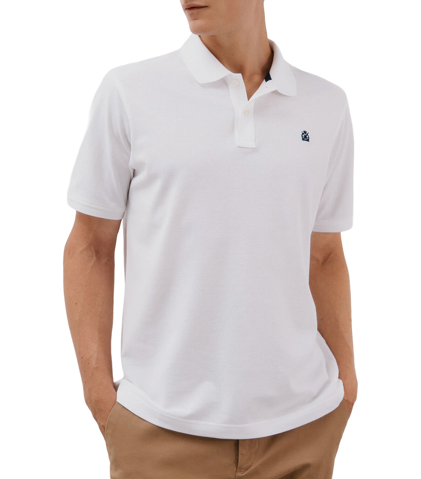 Basic Piqué Polo Shirt