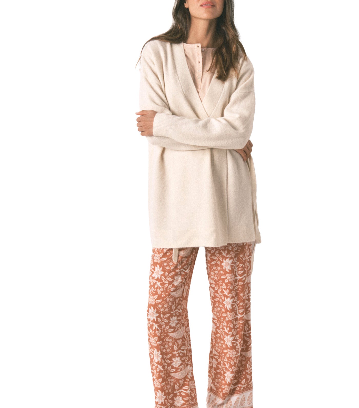 Knitted Cardigan Ivory