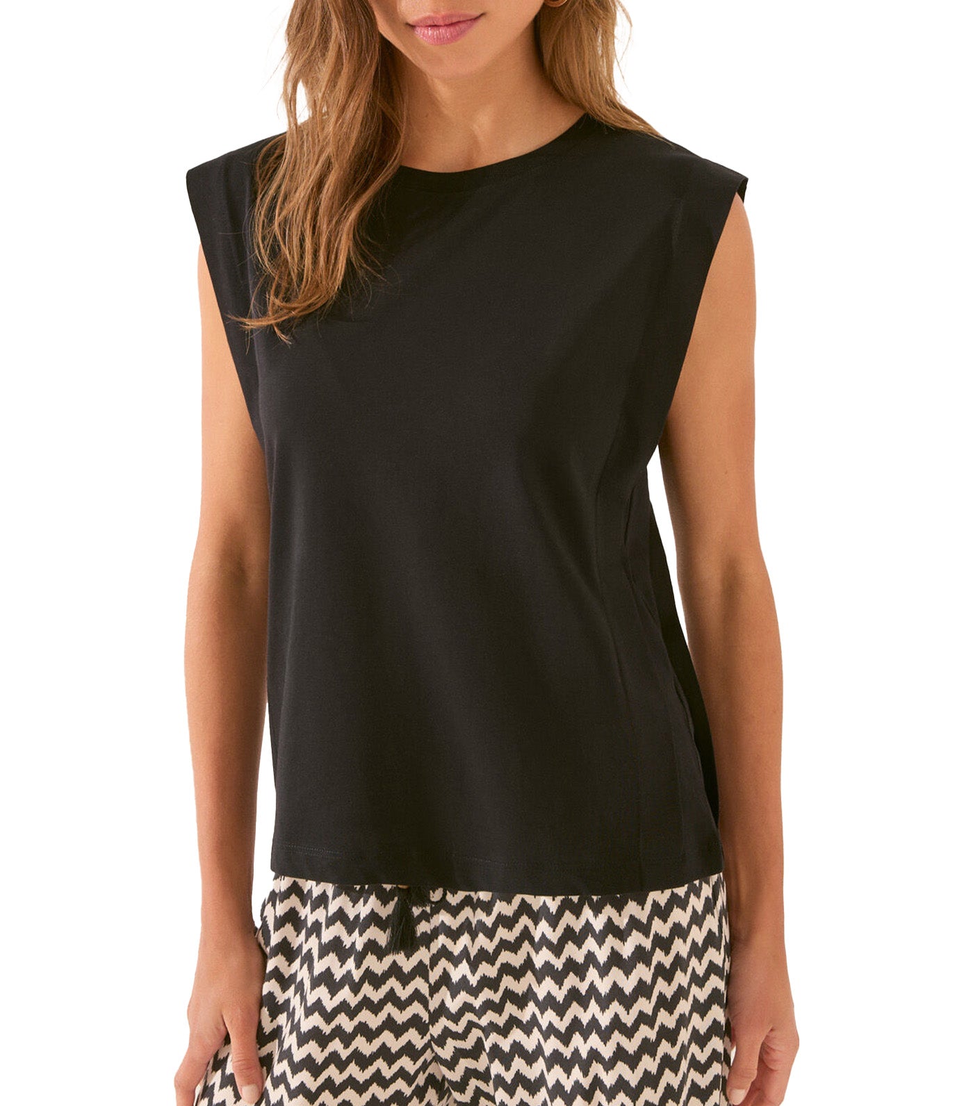 Cotton Sleeves T-Shirt