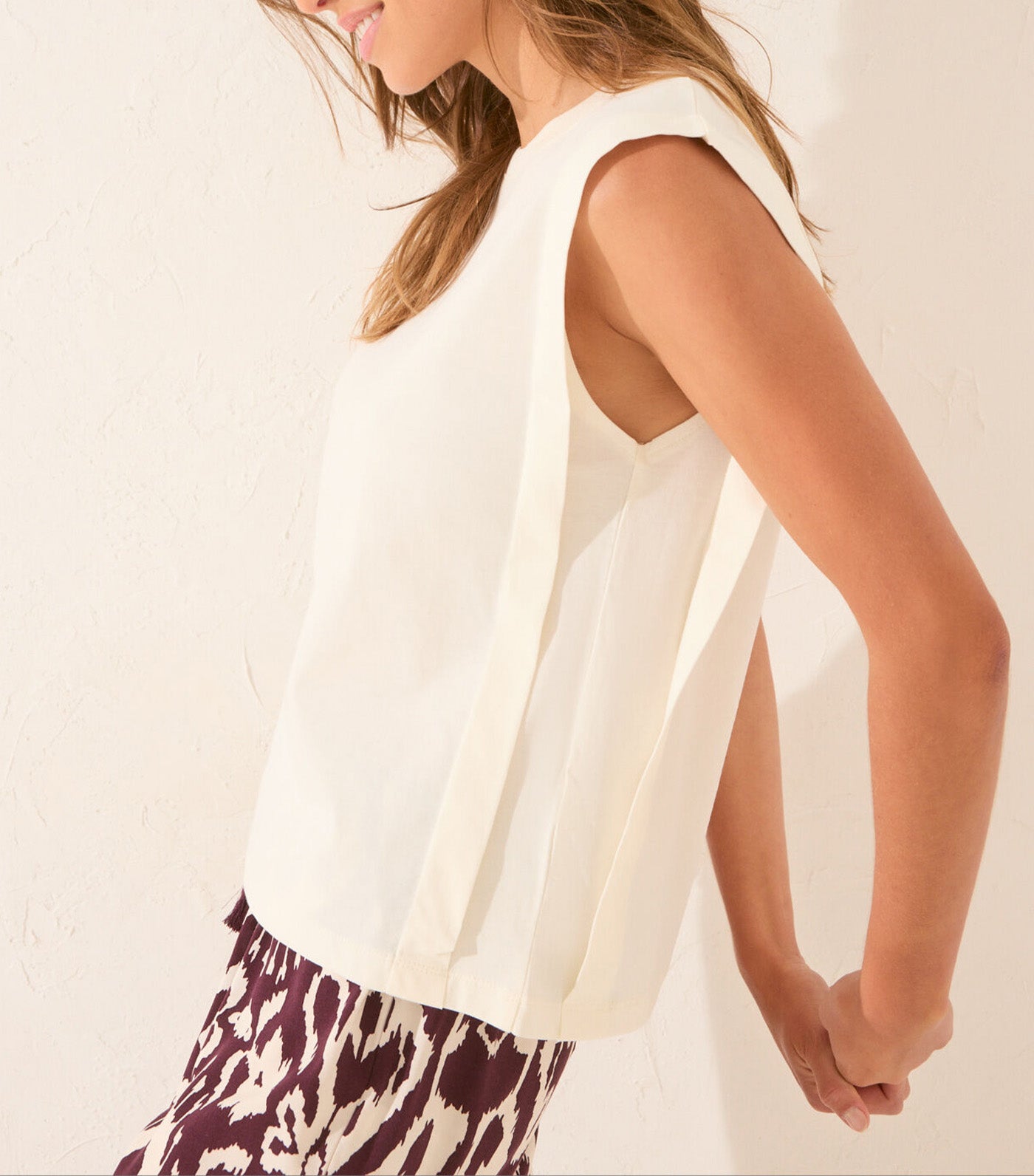 Cotton Sleeves T-Shirt