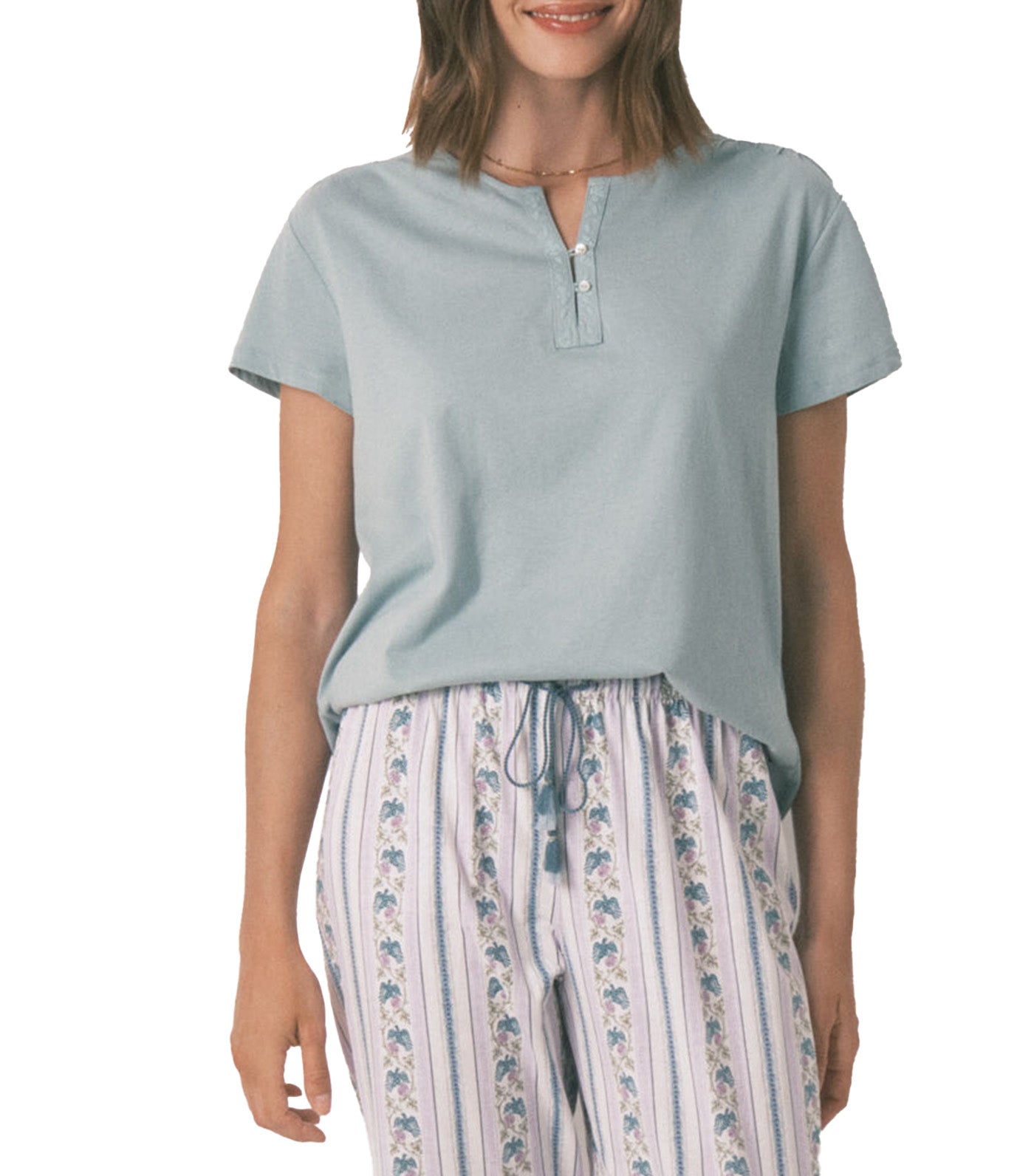 Short Sleeve T-Shirt Cotton Green