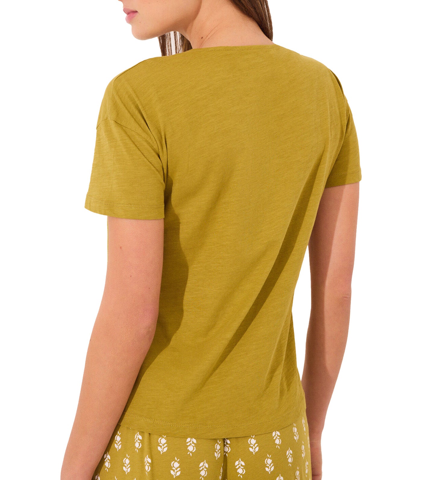 Short Sleeve T-Shirt Cotton Khaki