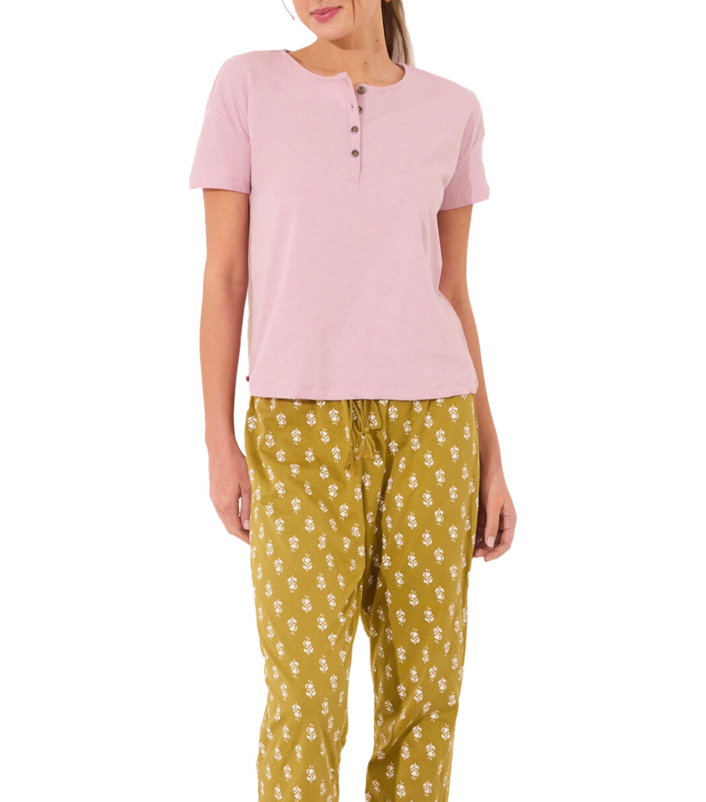 Short Sleeve T-Shirt Cotton Pink