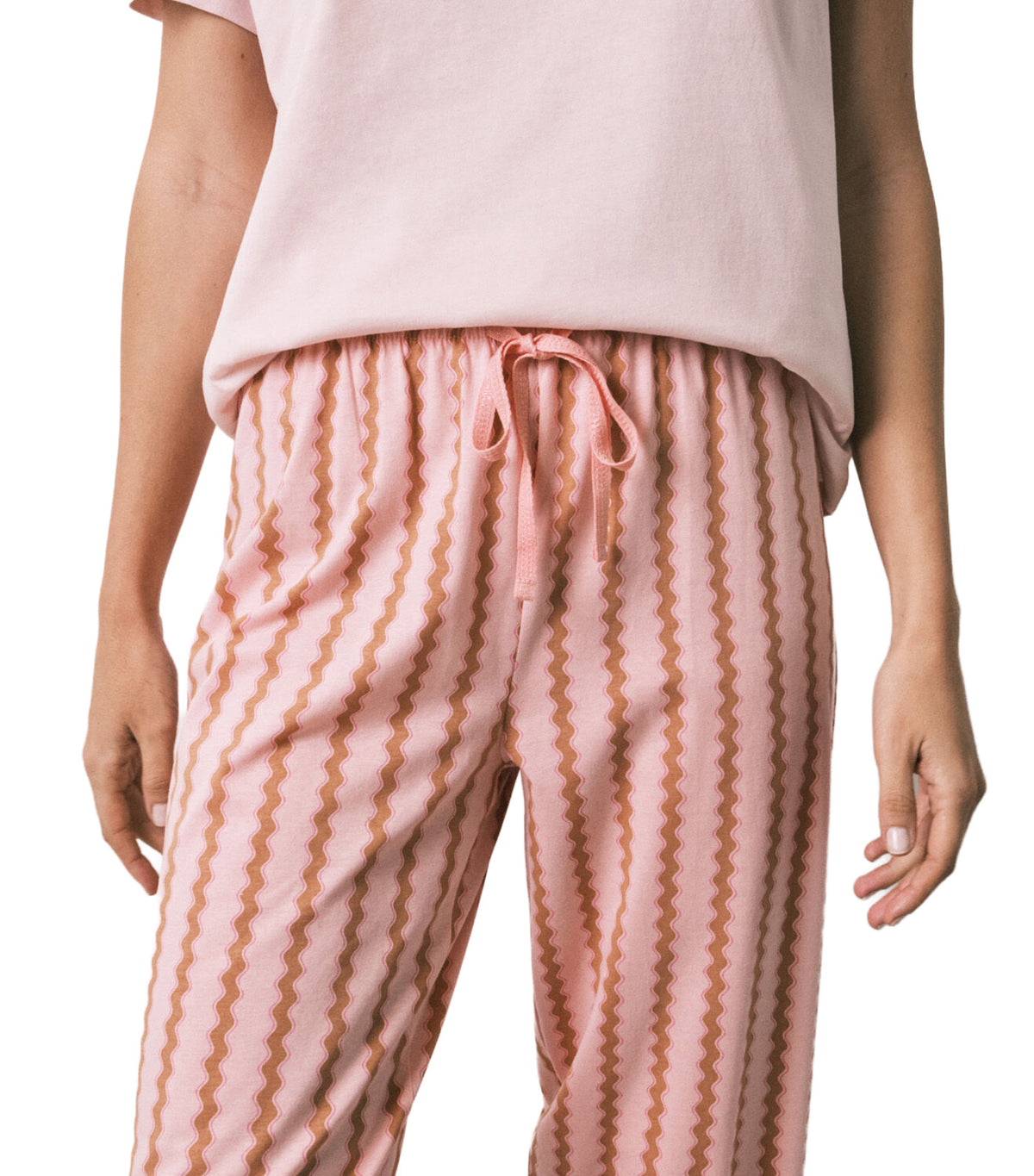 Cotton Short Pajamas Pink