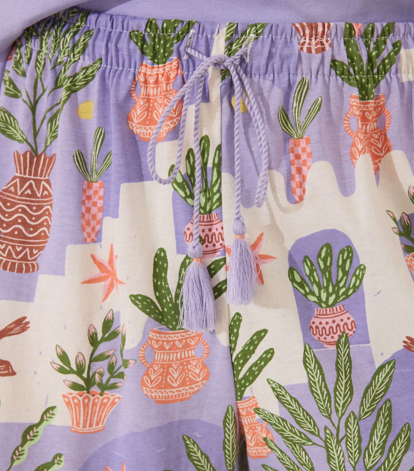 Short Pajamas Purple/Lilac