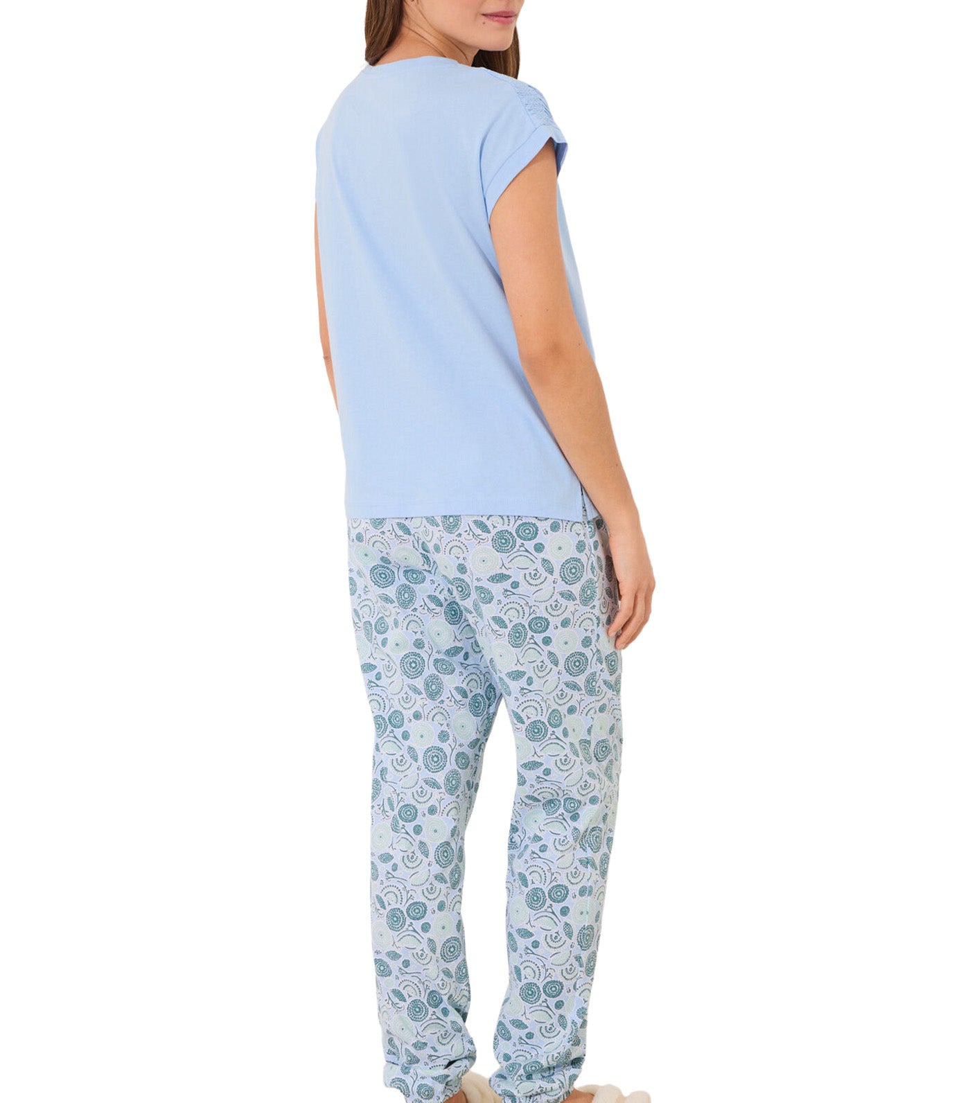 Long Pajama Medium Blue