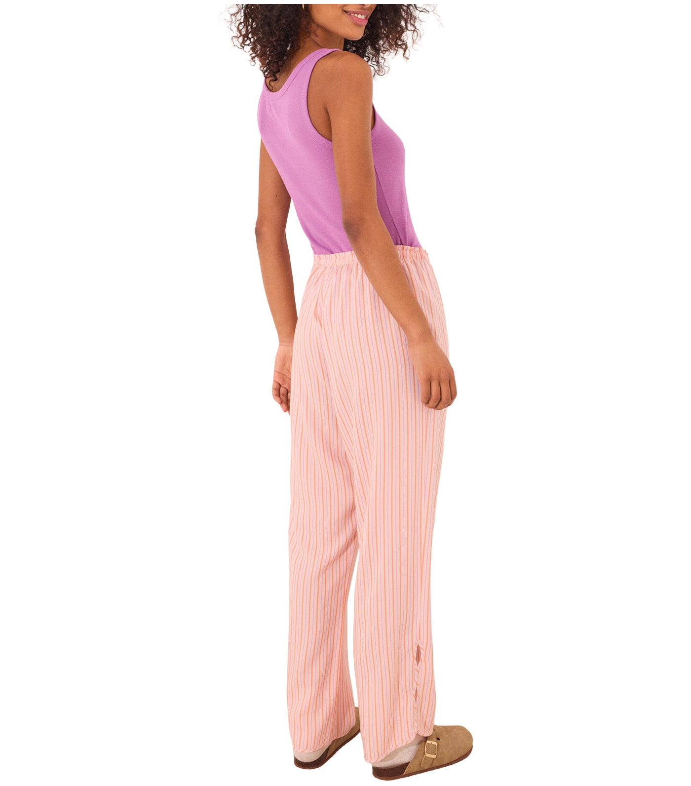 Long Pajamas Trouser Pink