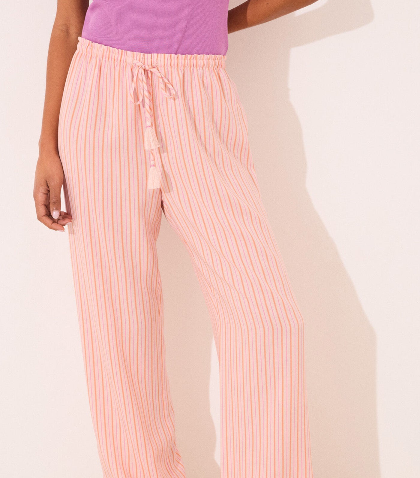 Long Pajamas Trouser Pink