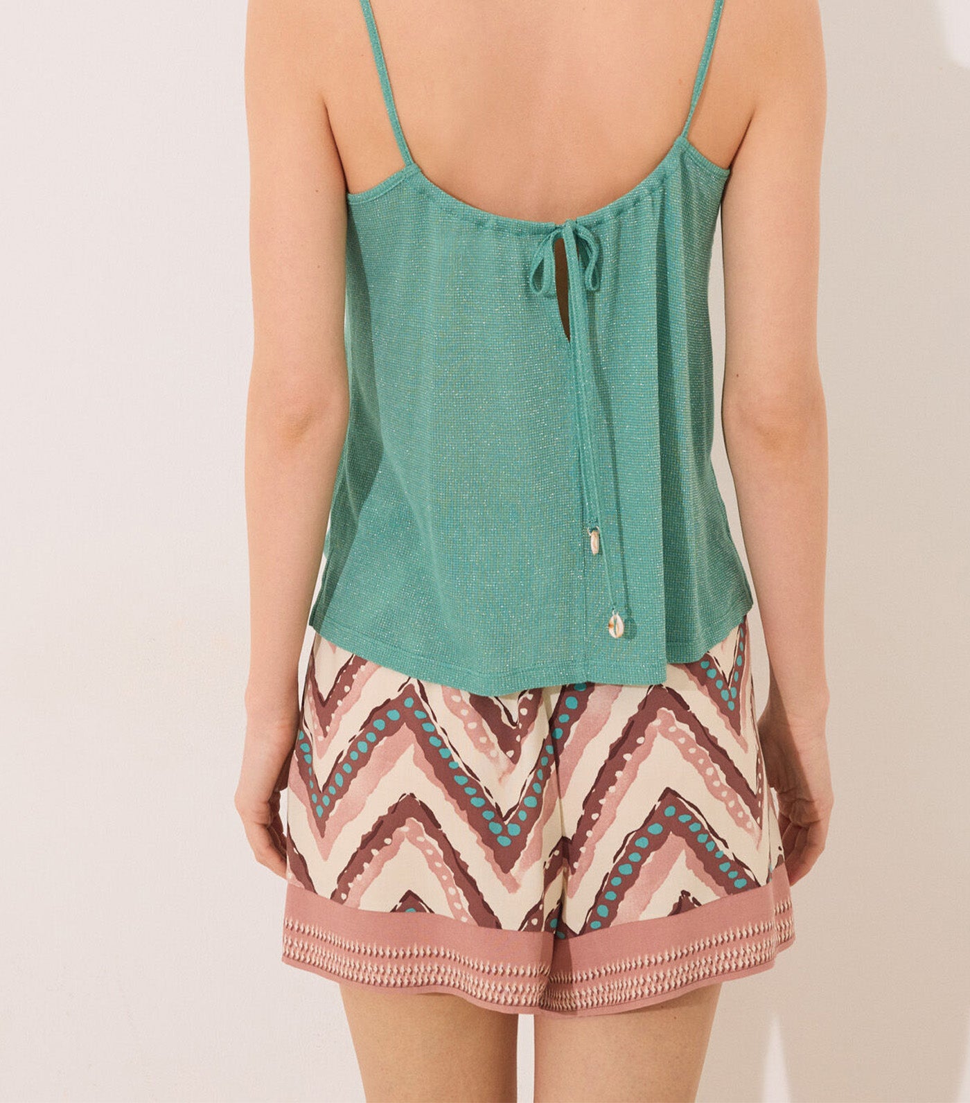 Viscose Trouser Tribal Print