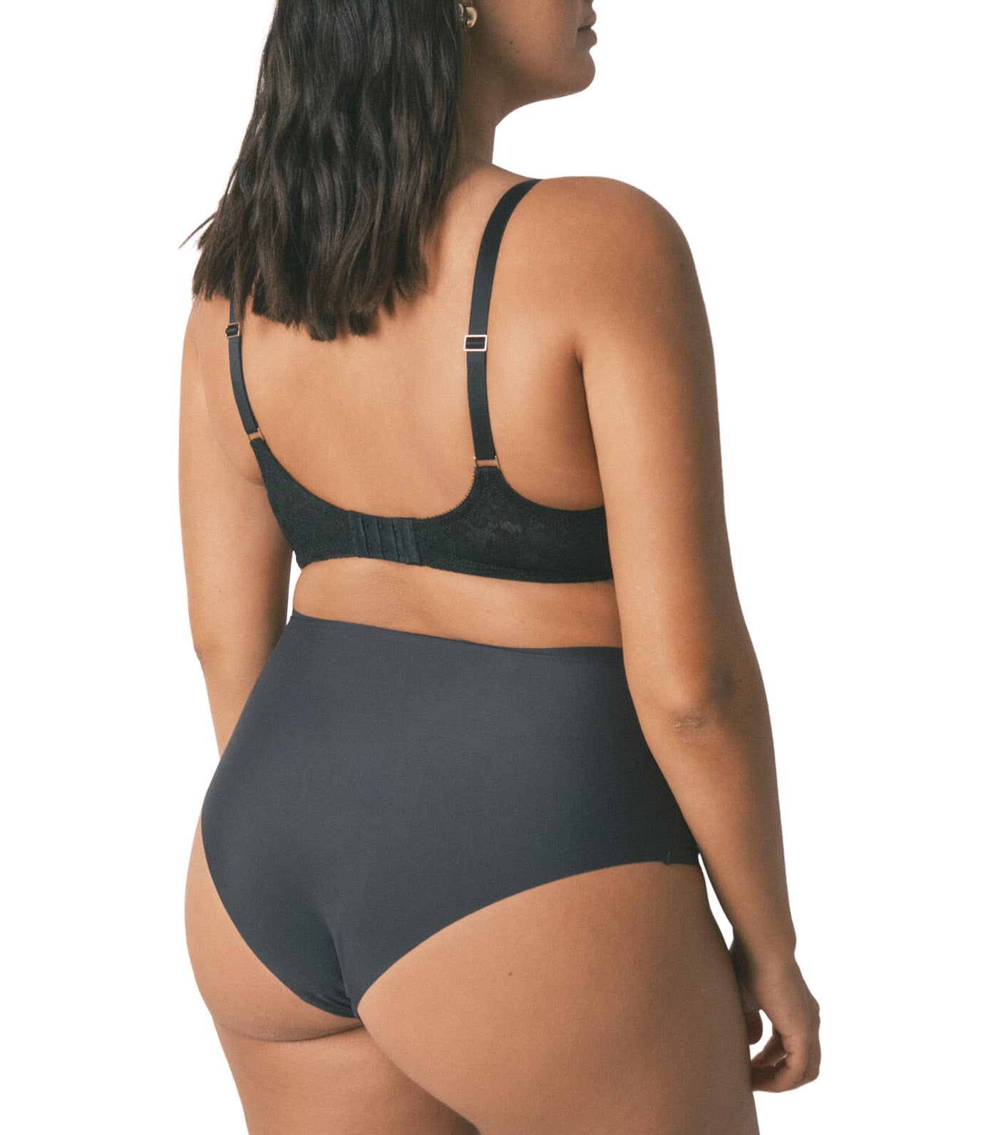 Classic Microfiber High Briefs Grey