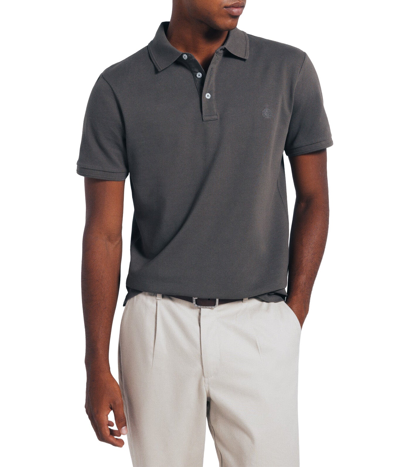 Slim Fit Piqué Polo Shirt