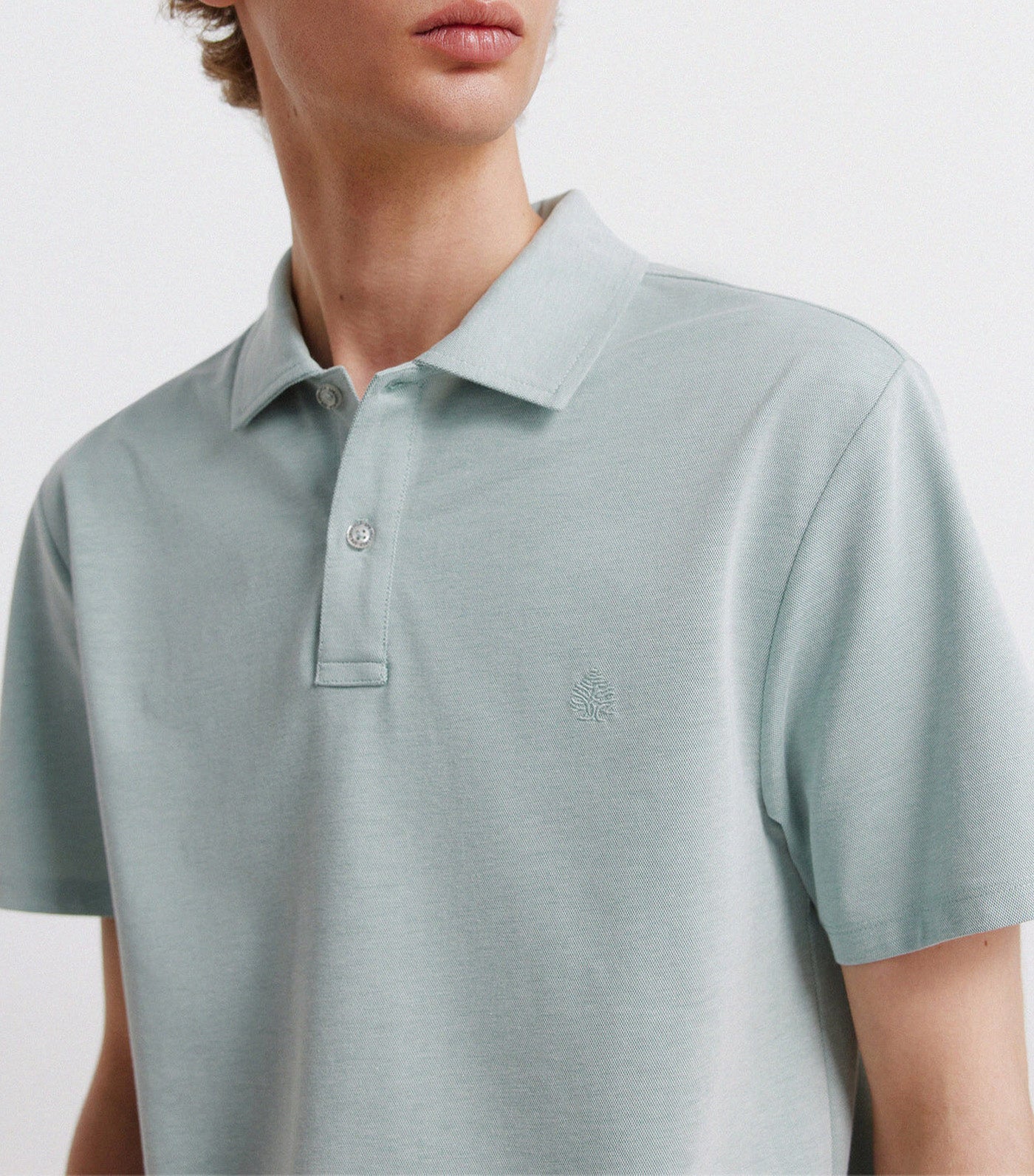 Slim Fit Polo Shirt Green