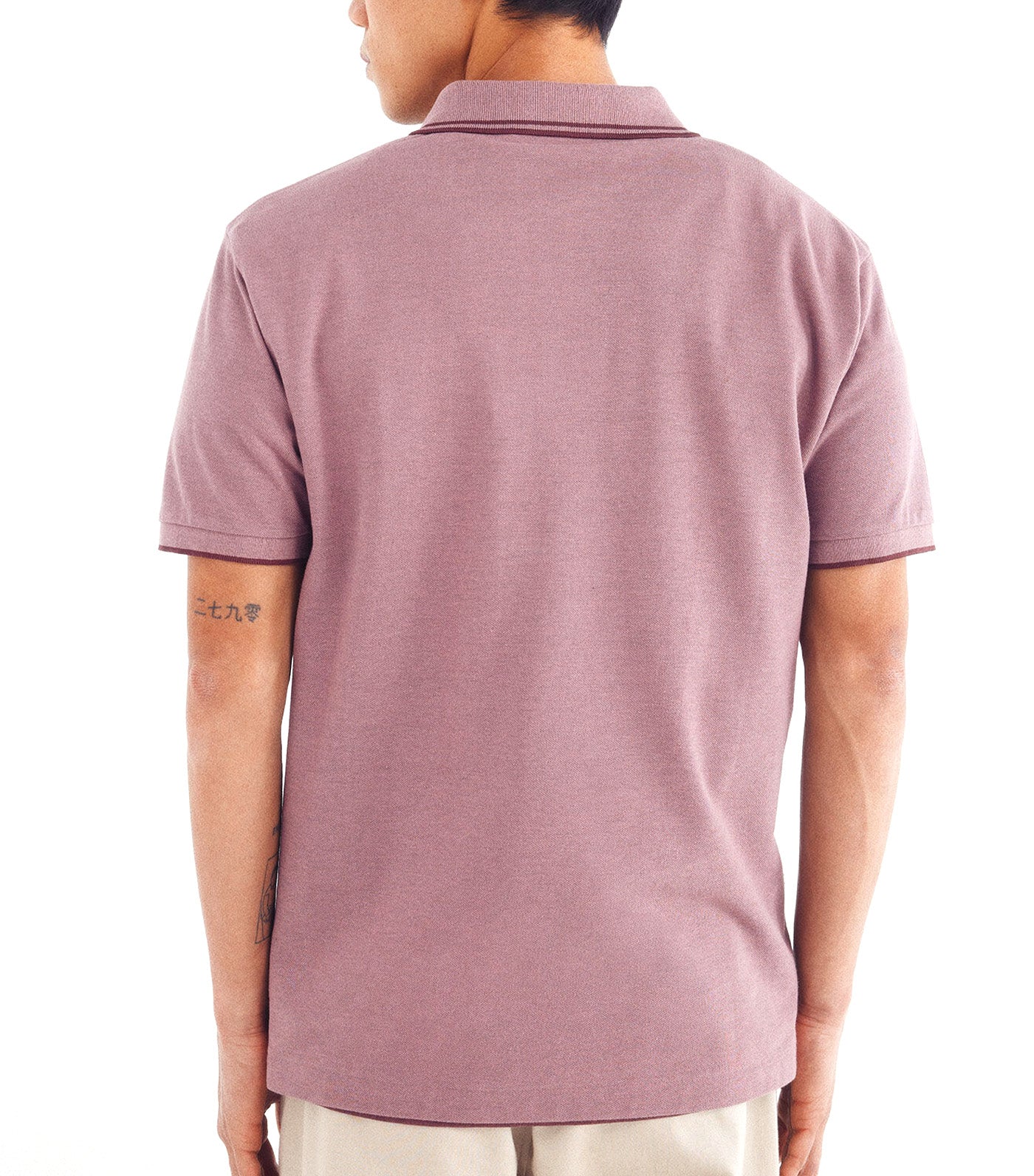 Regular Fit Contrast Details Piqué Polo Shirt