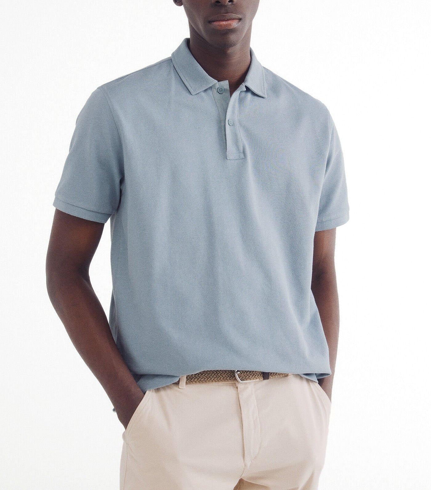 Regular Fit Structured Polo