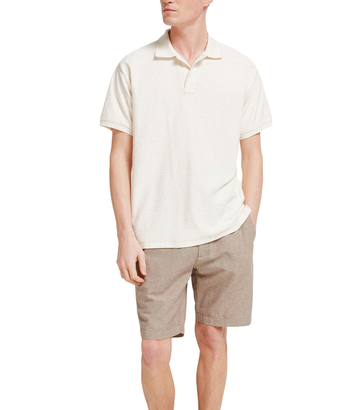 Polo Frame Boxy Fit Ivory
