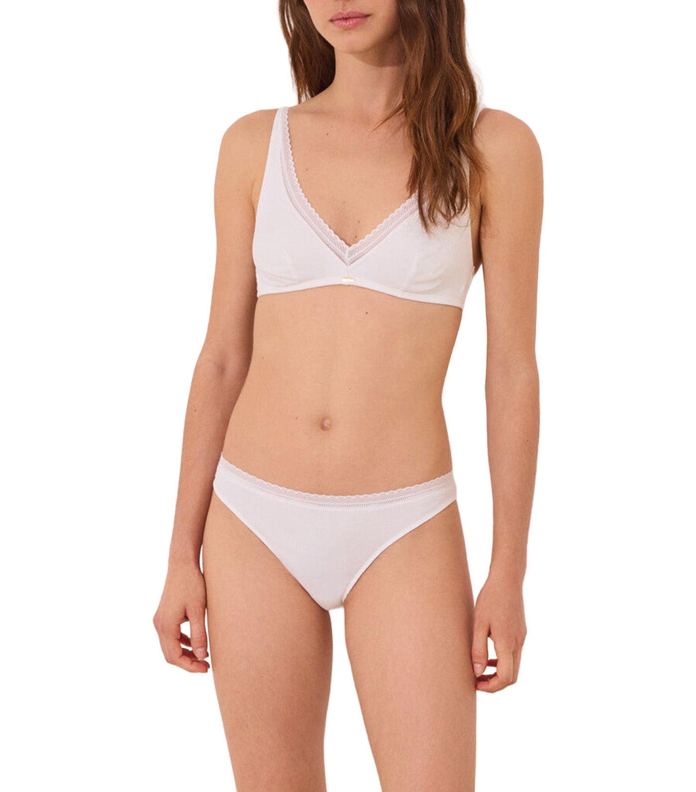 Classic Cotton Lace Panty