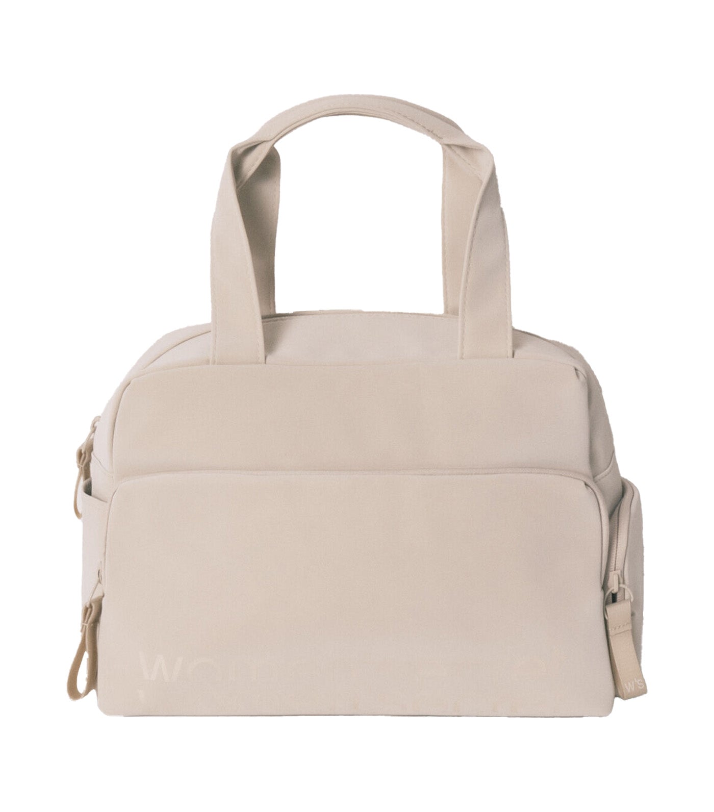 Complimentary Large Rubber Vanity Case White