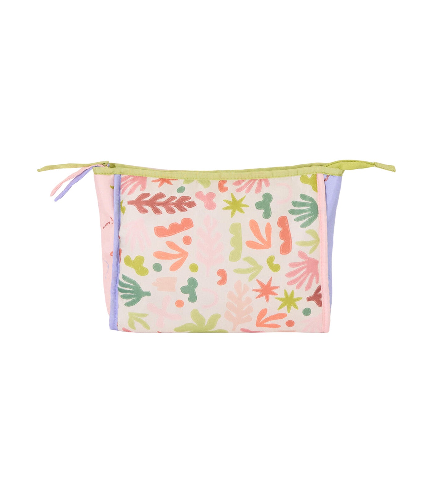 Vanity Case Multicolor Leaf Print