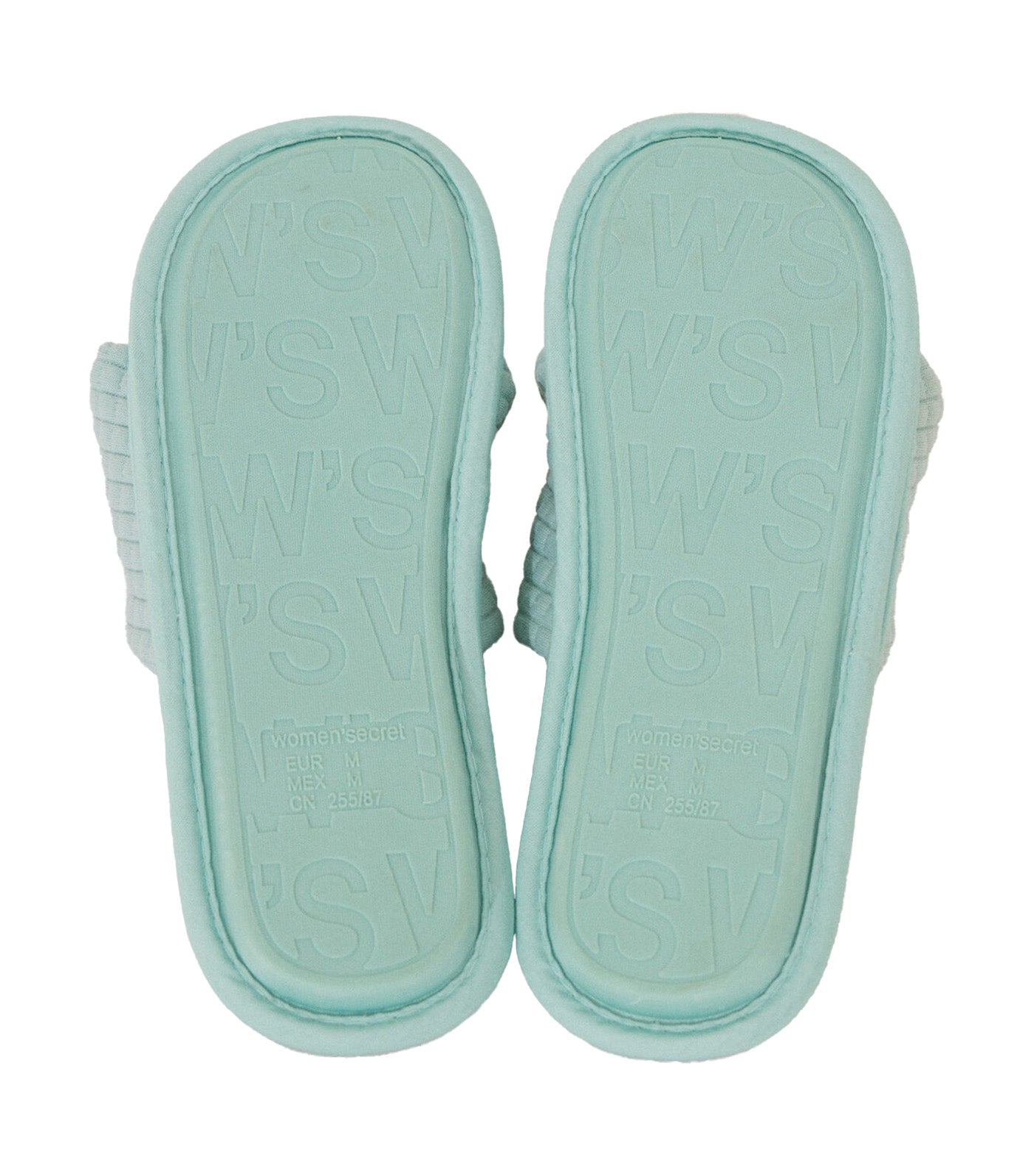 Padded Slippers Blue