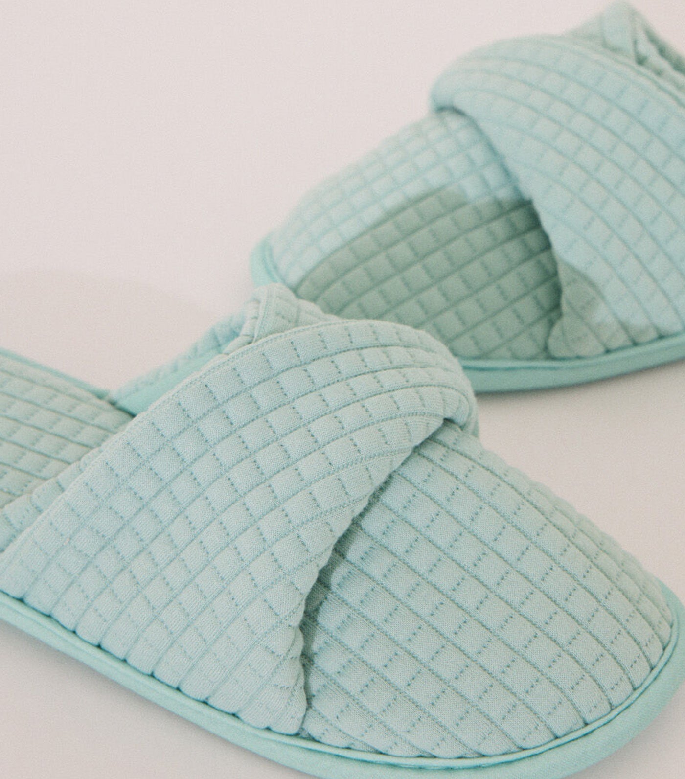 Padded Slippers Blue