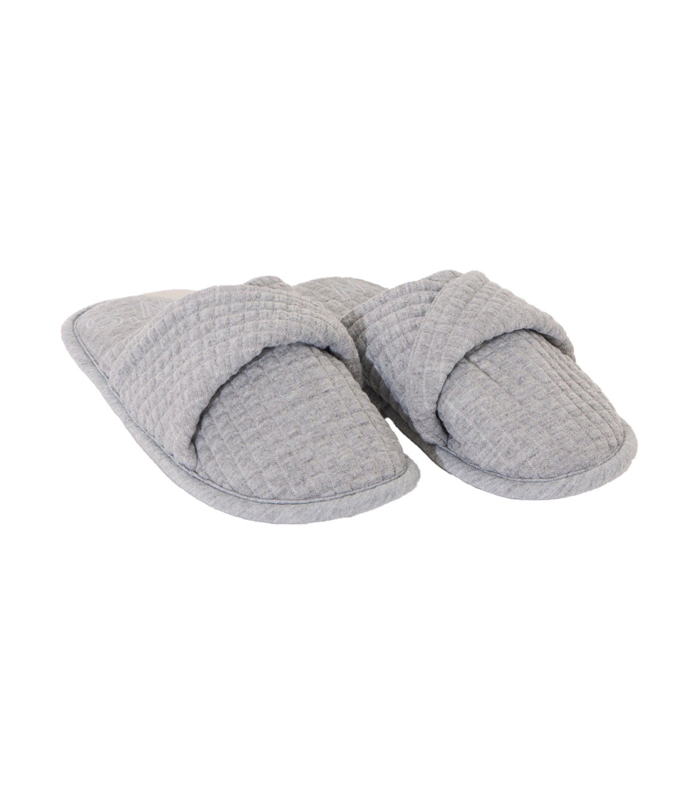 Padded Slippers Light Gray