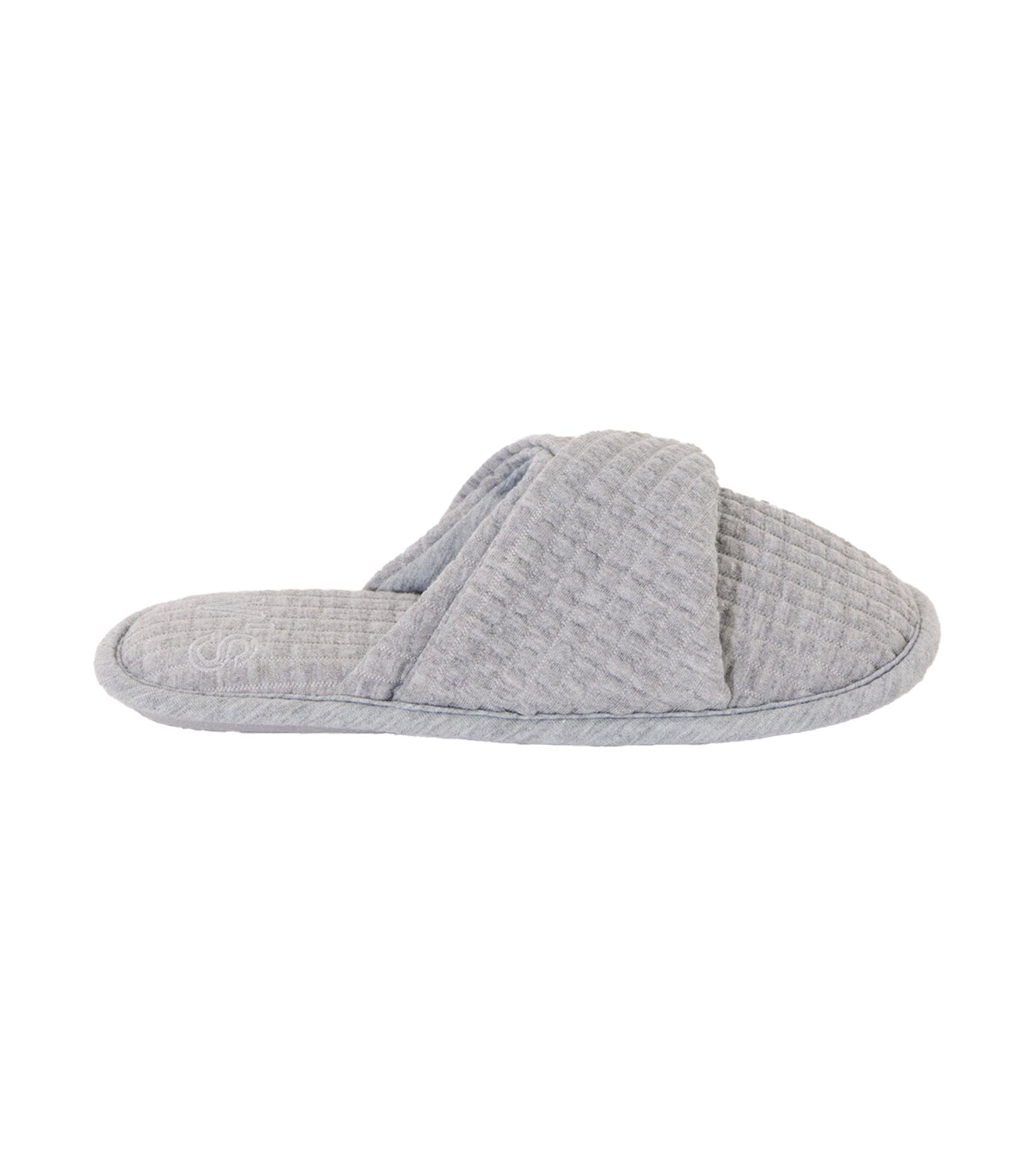 Padded Slippers Light Gray