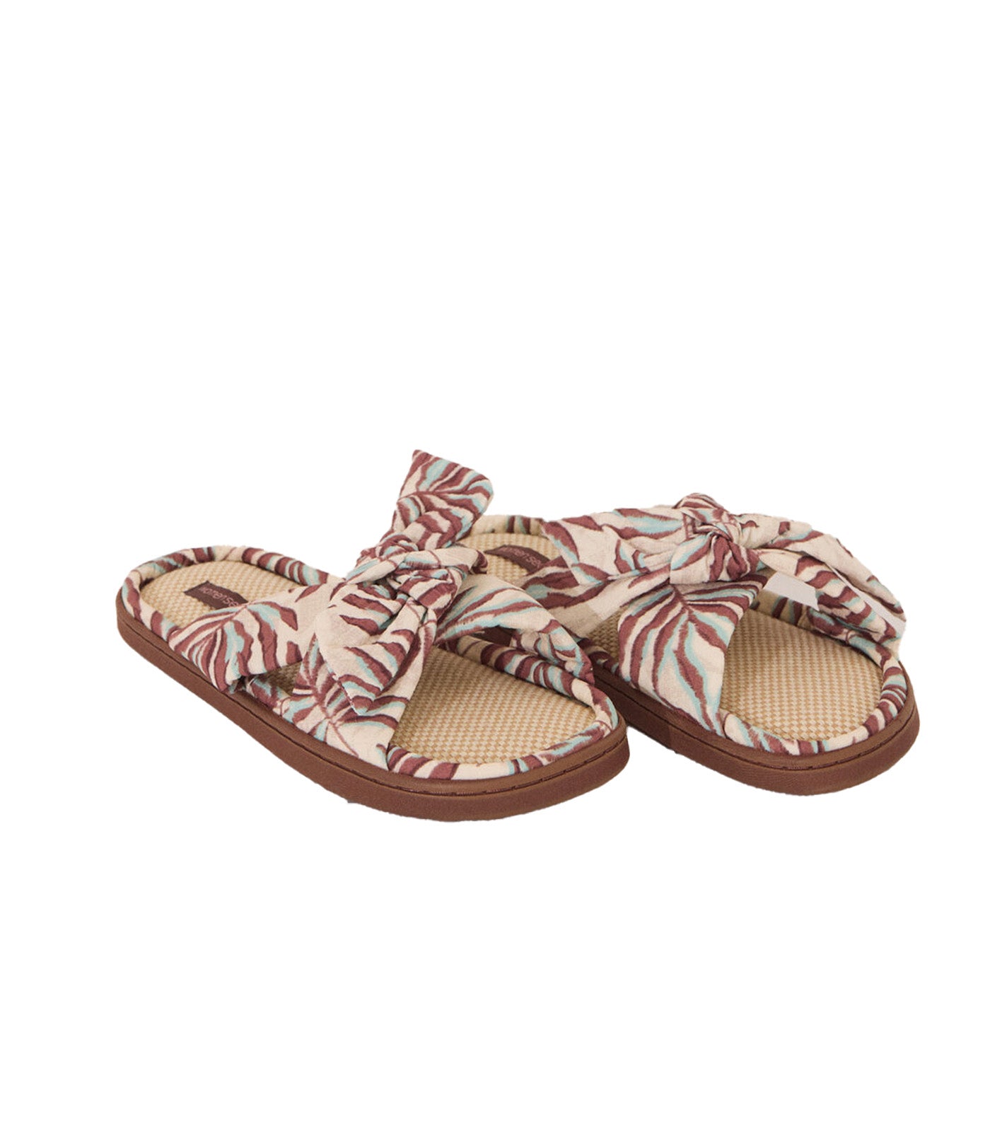 Raffia Knotted Slippers