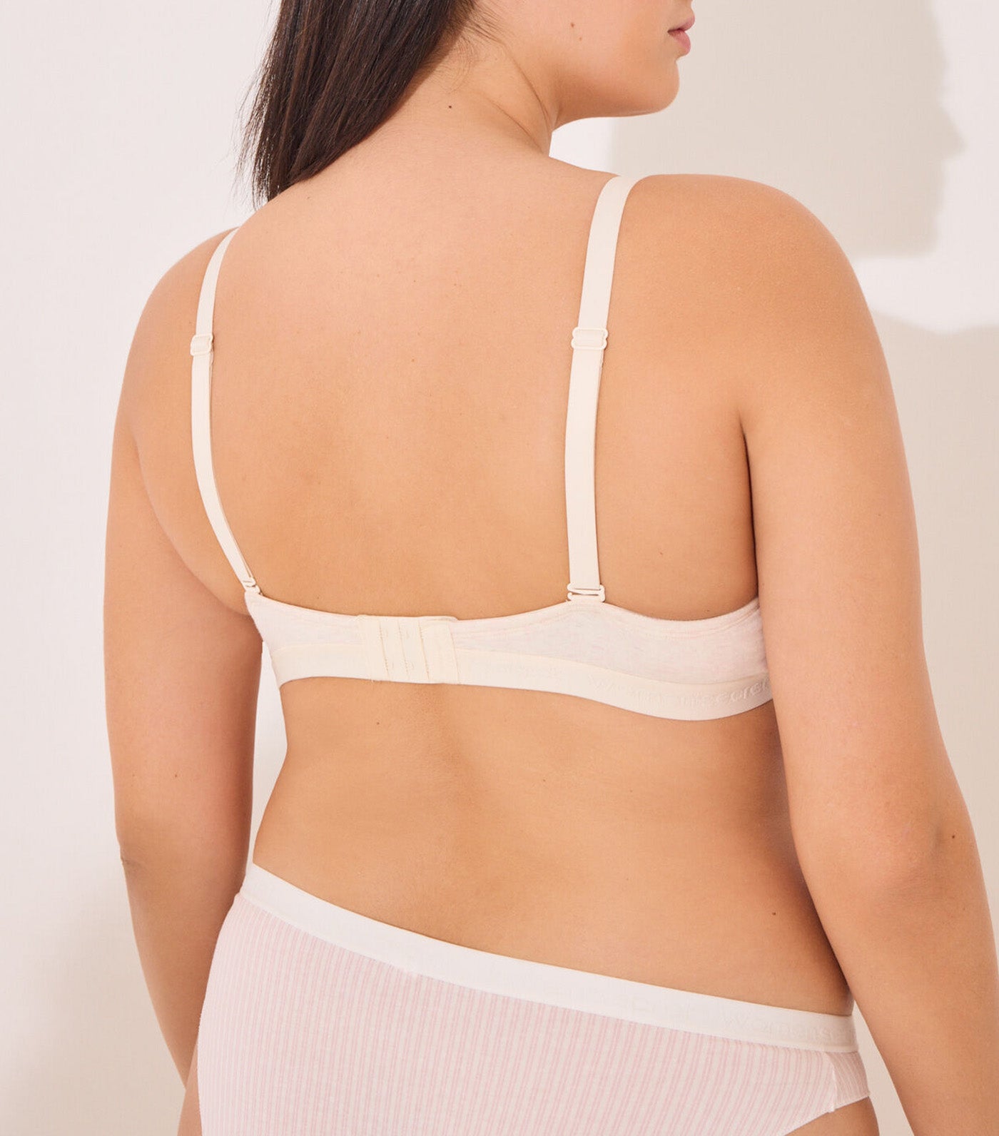 Classic Cotton Bra Ivory