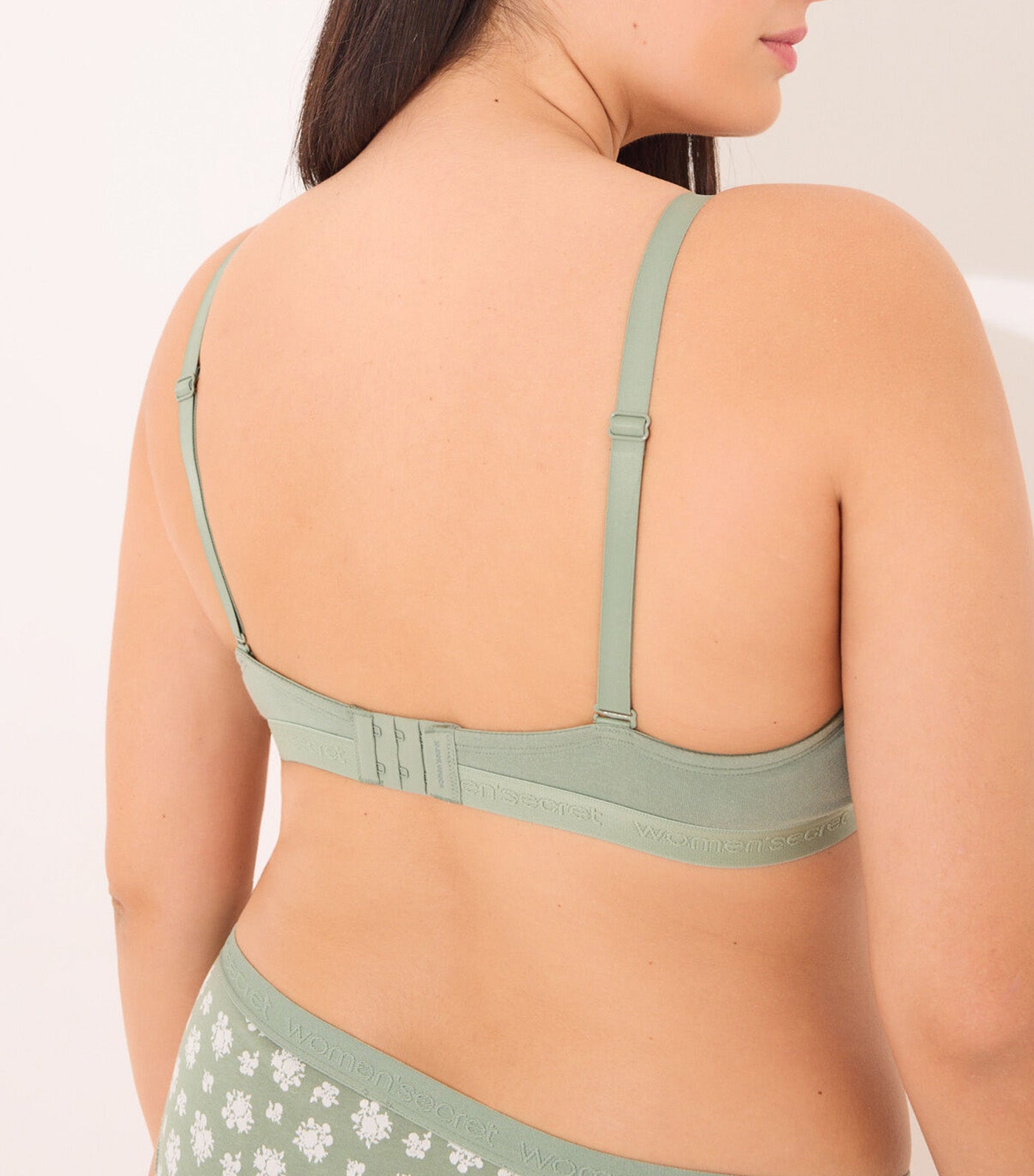Classic Bra Cotton Khaki