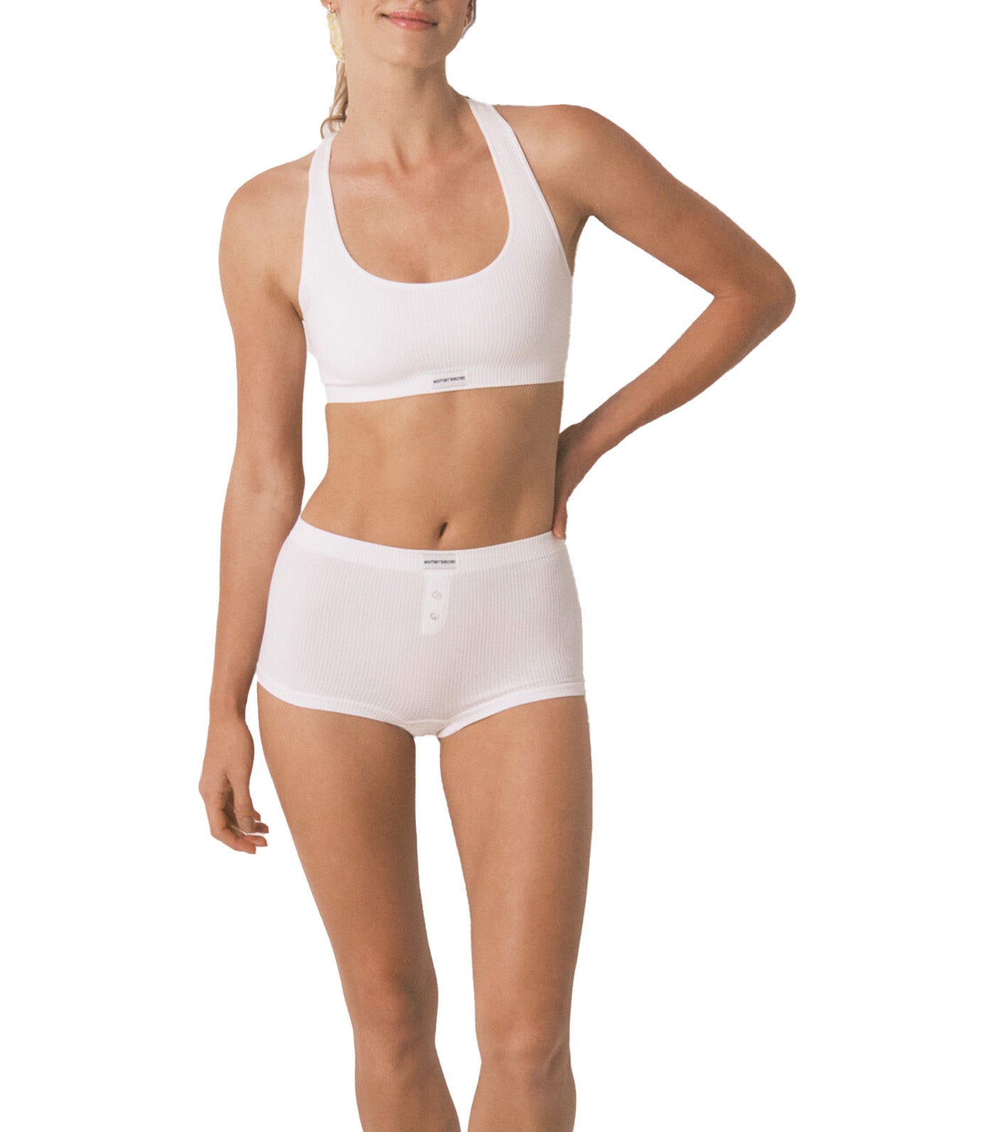 Lovely Checkered Seamless Top