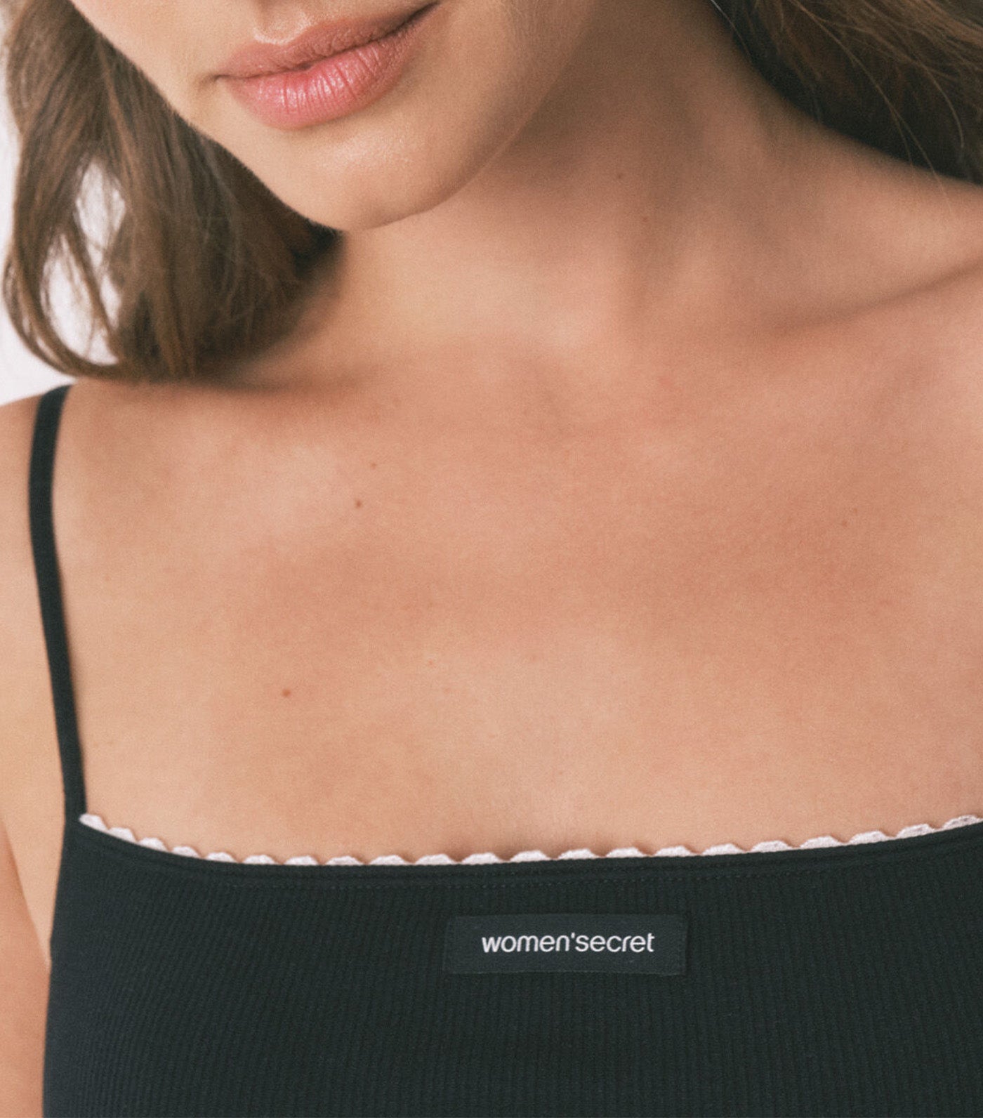 Straight Seamless Ribbed Top