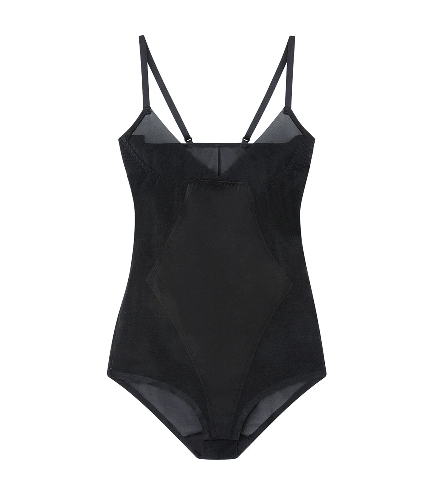 Women'secret Tulle Shape Body Slip Black