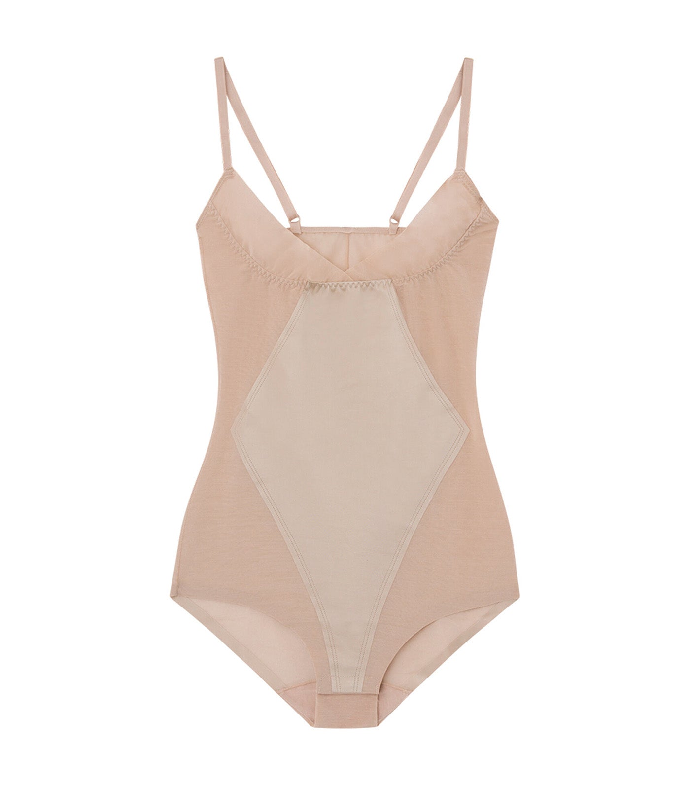 Women'secret Tulle Shaping Body Nude