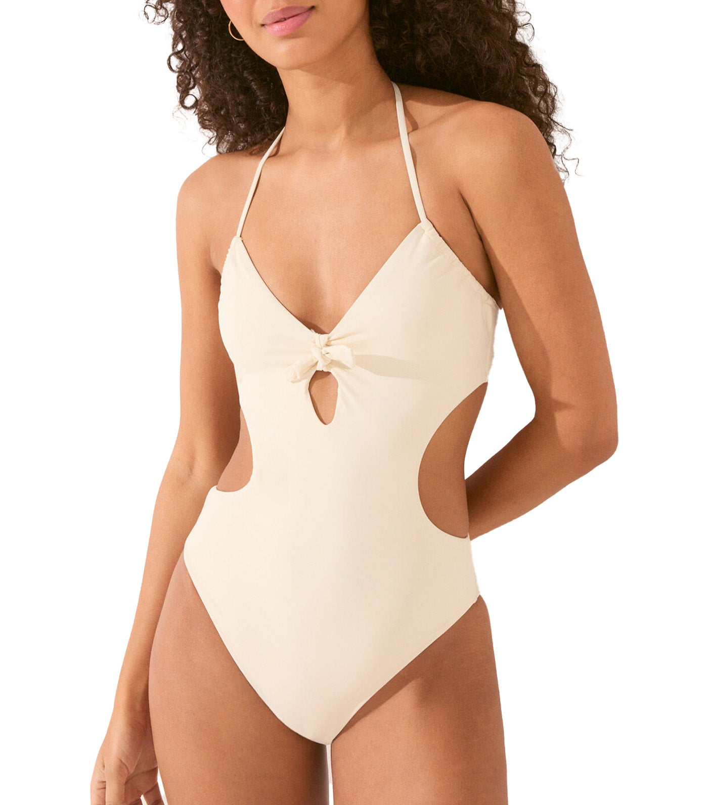 Trikini Swimsuit Ivory