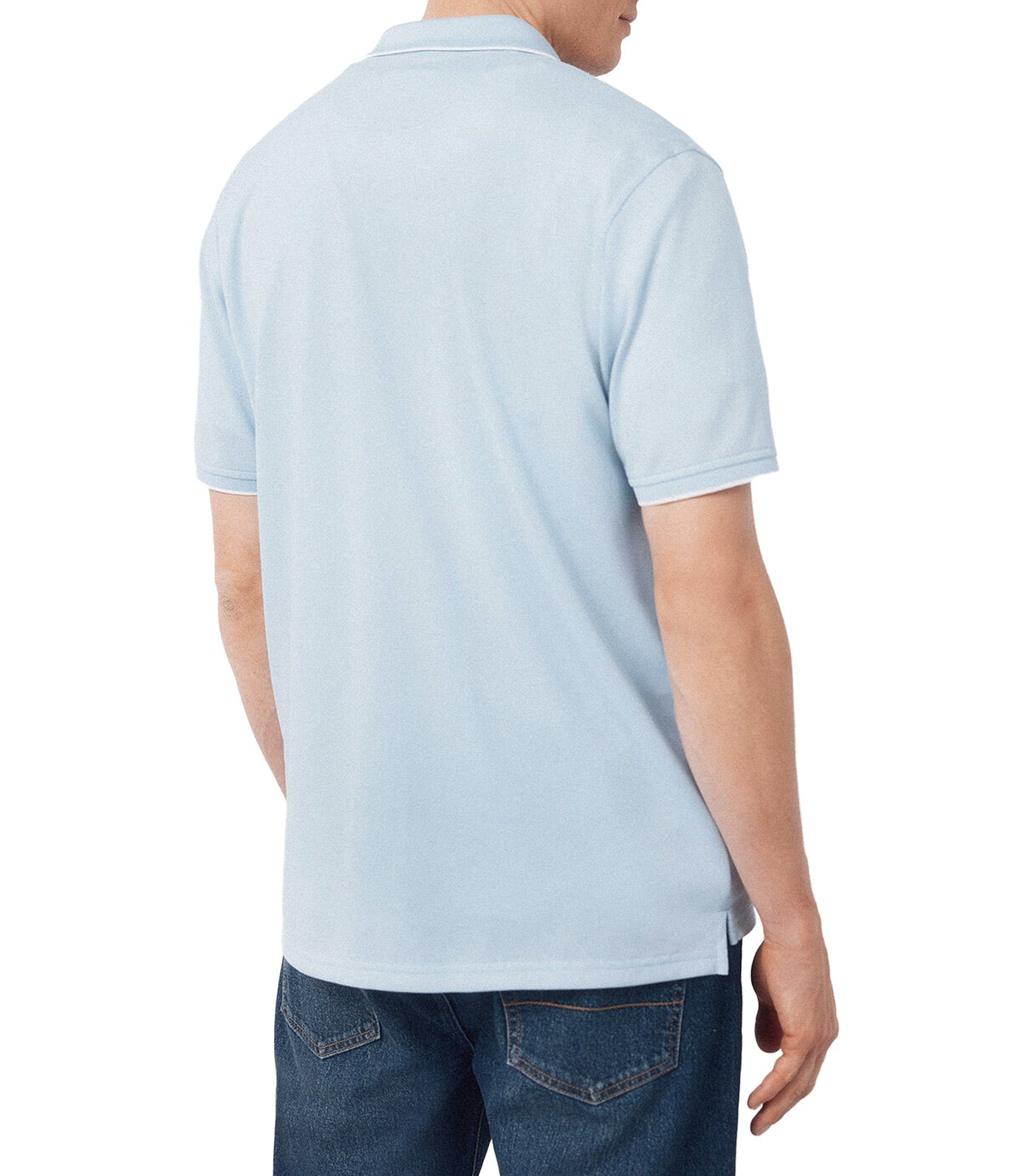 Coolmax® Jacquard Collar Polo Shirt