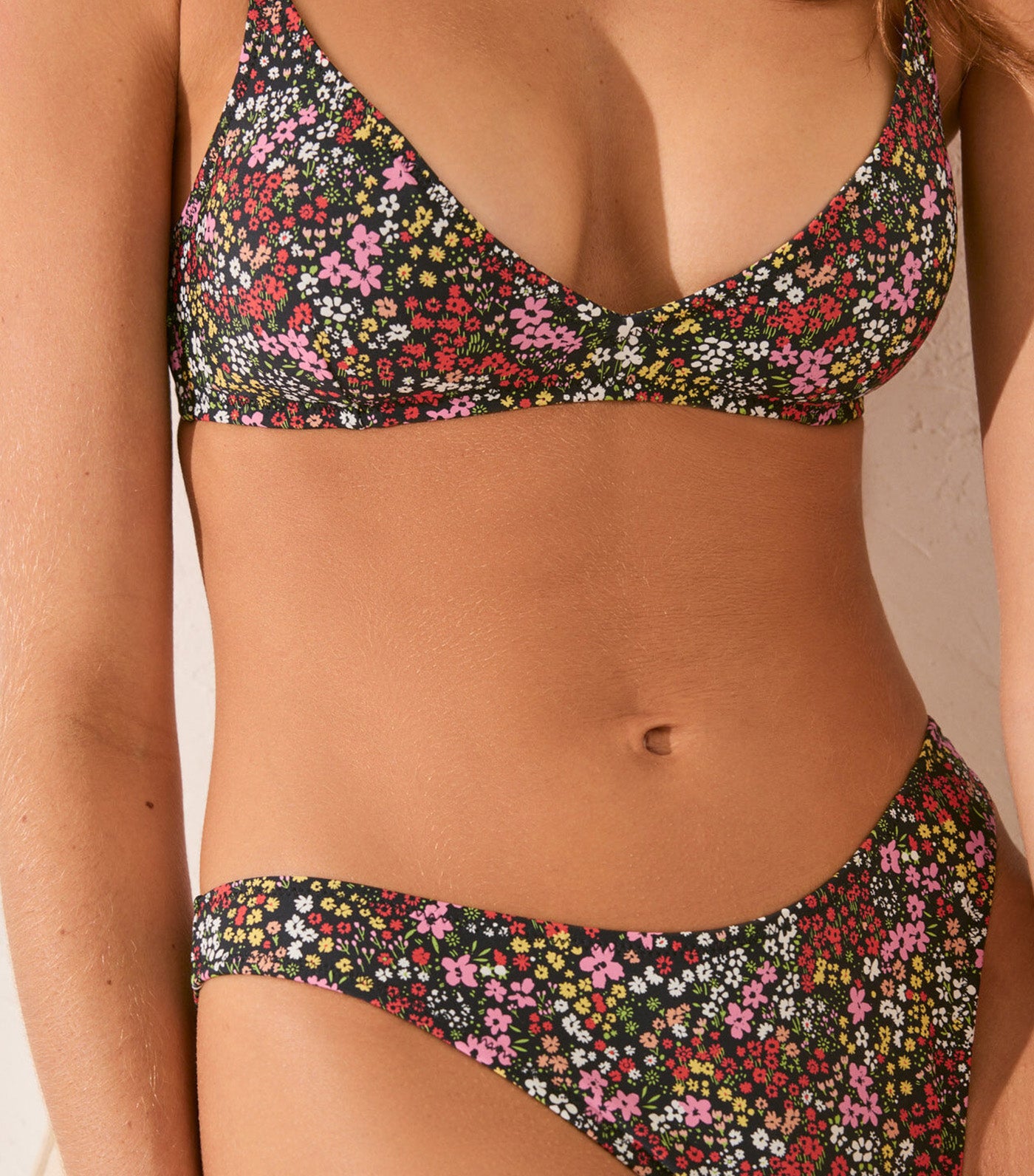 Mini Floral Brazilian Bikini Panty