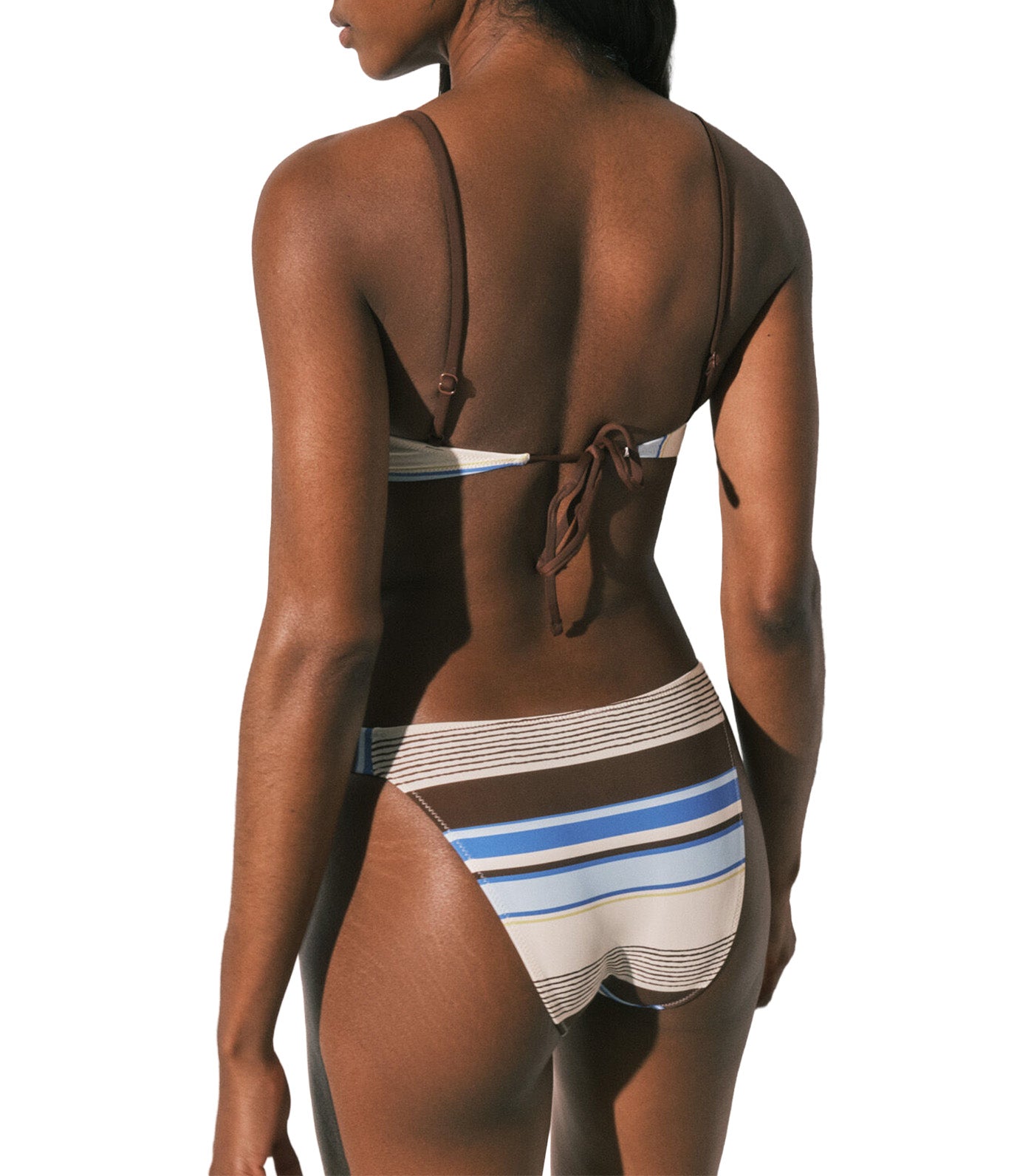 Striped Bikini Top Multi