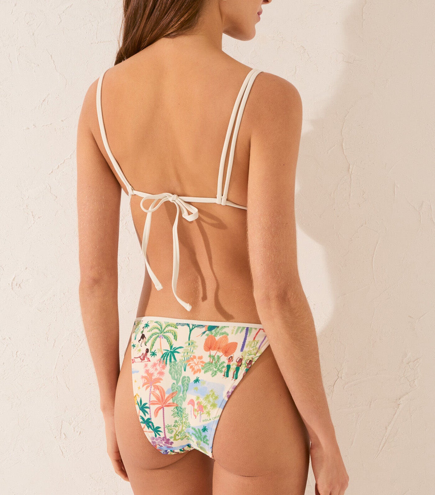 Tropical Triangle Bikini Top