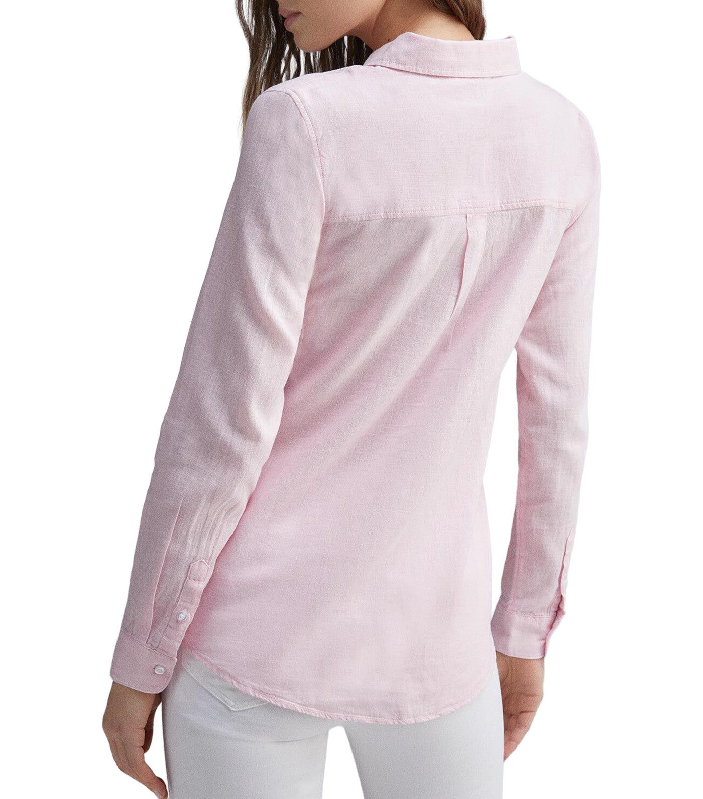 Long Sleeve Cotton Linen Shirt