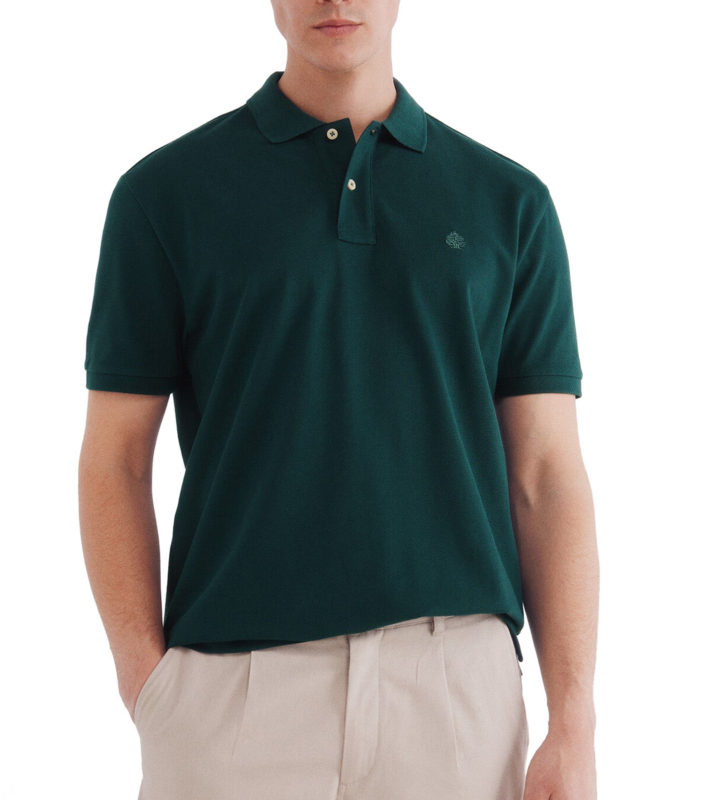 Essential Regular Fit Piqué Polo Shirt