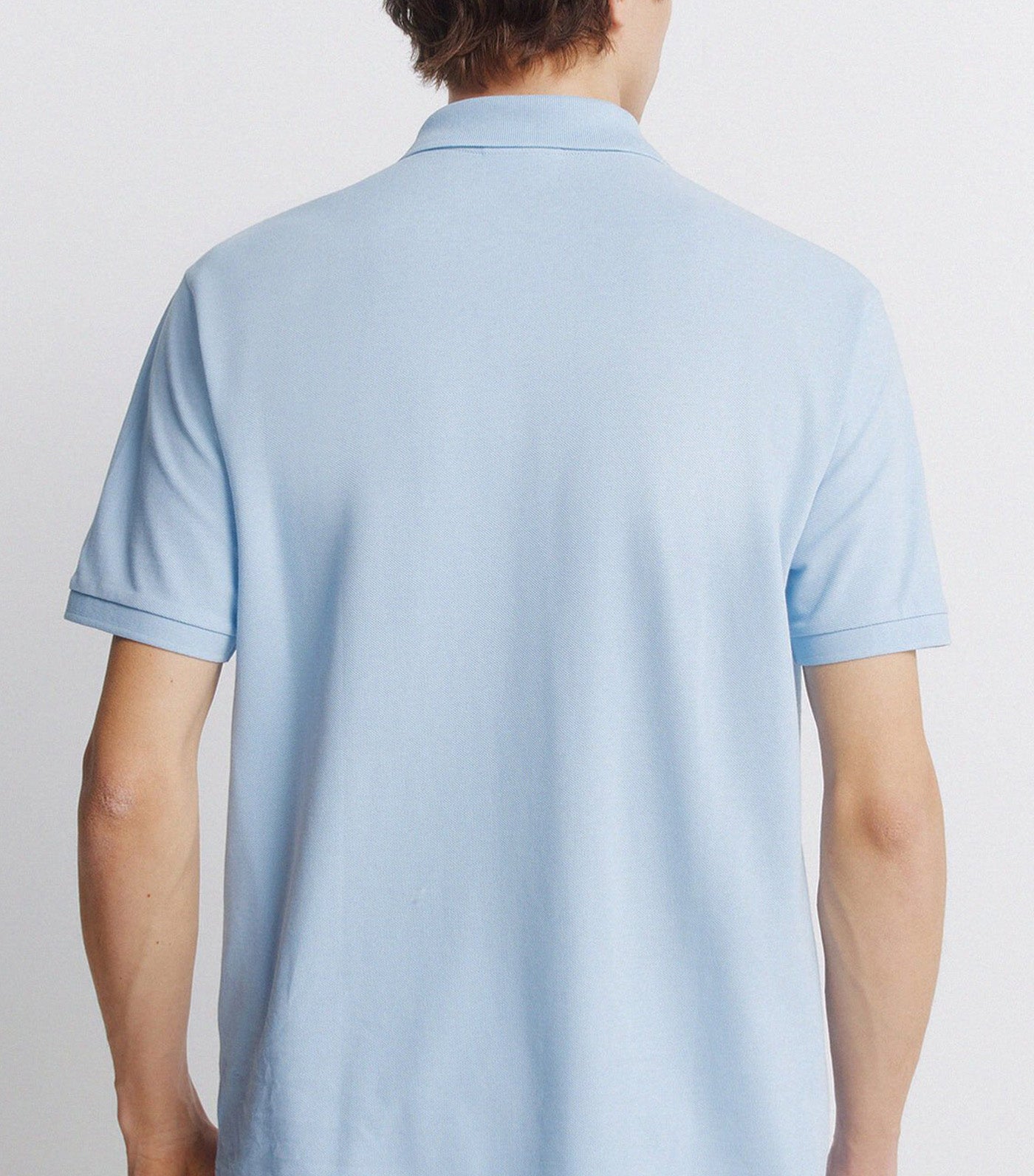 Springfield Regular Fit Basic Polo Shirt Light Blue