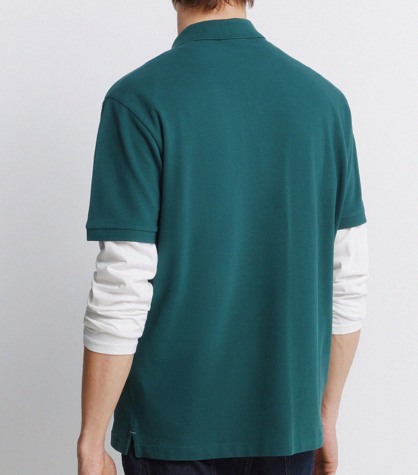 Springfield Regular Fit Basic Polo Shirt Green