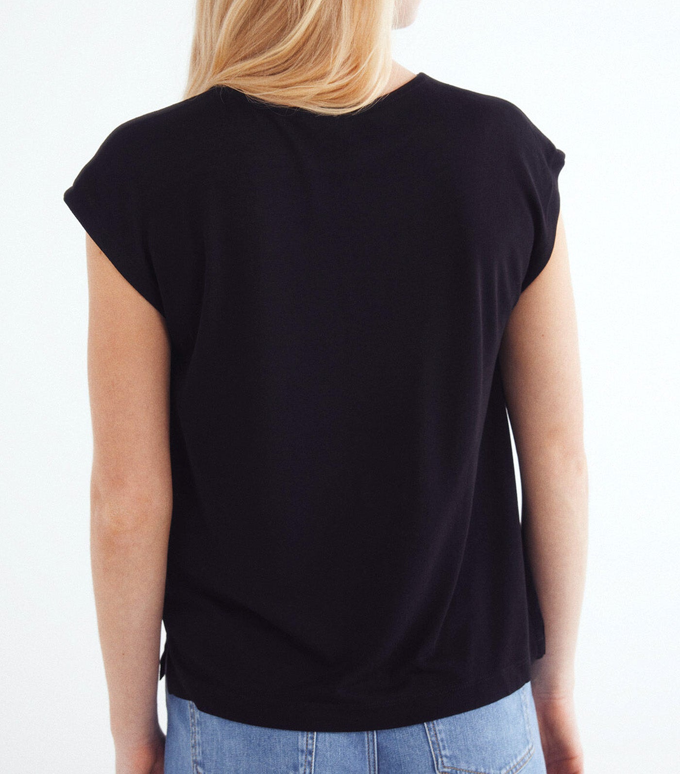 Plain Viscose T-Shirt