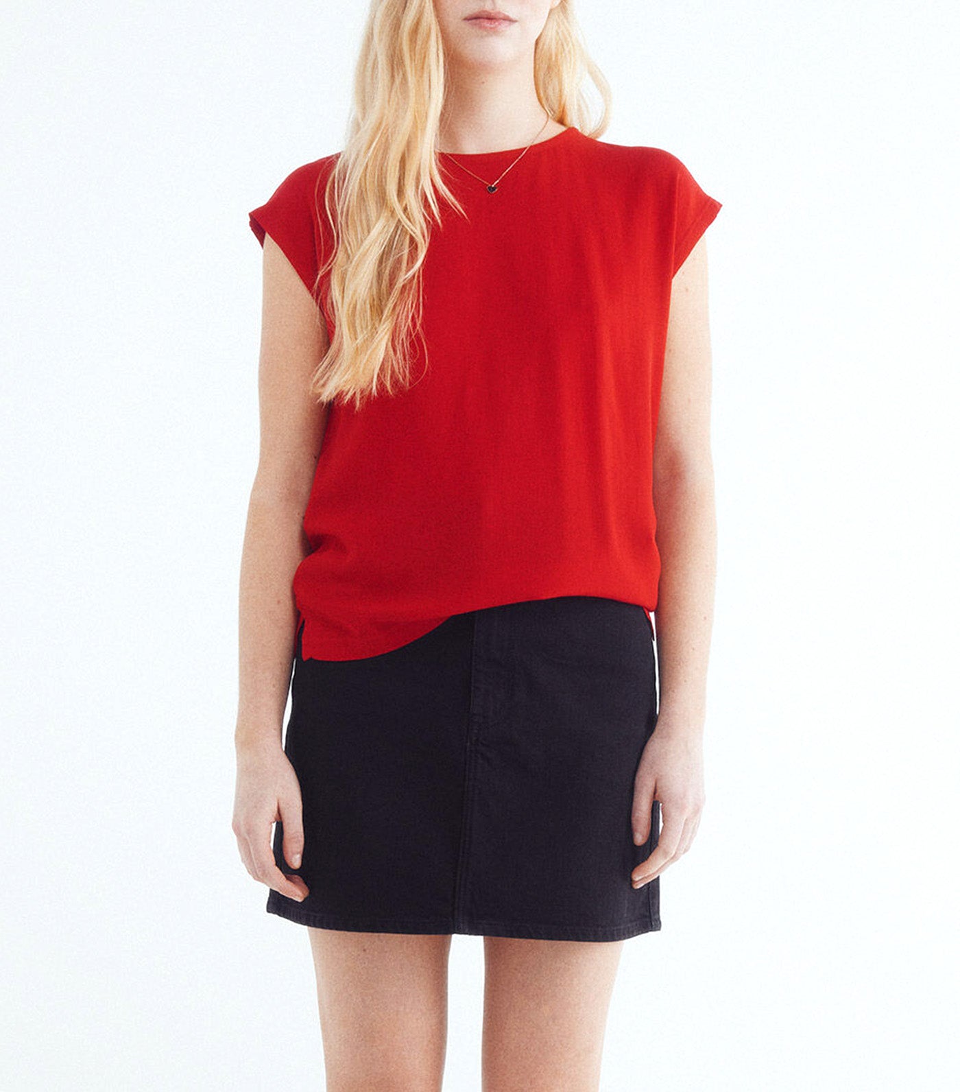 Plain Viscose T-Shirt