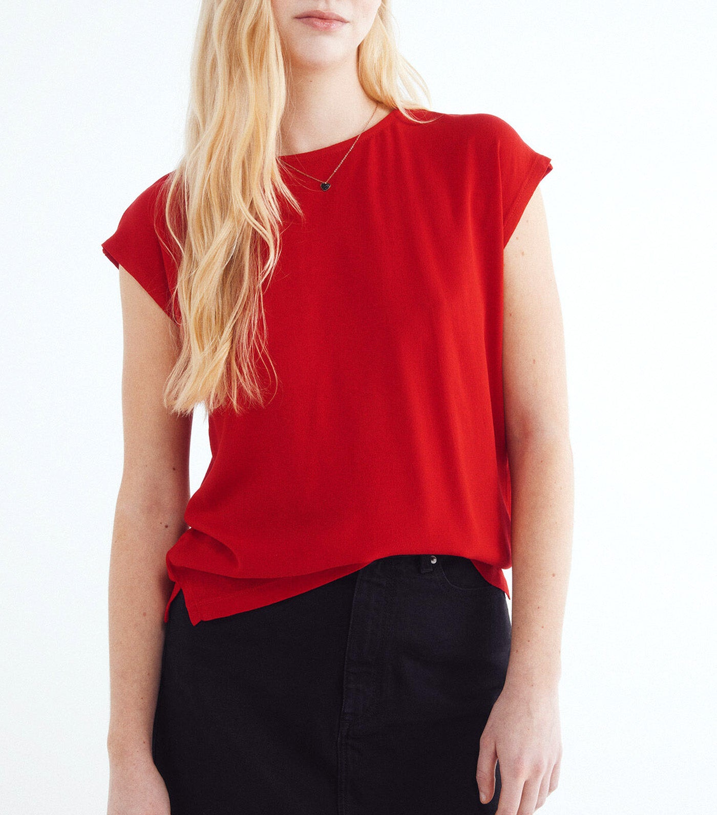 Plain Viscose T-Shirt