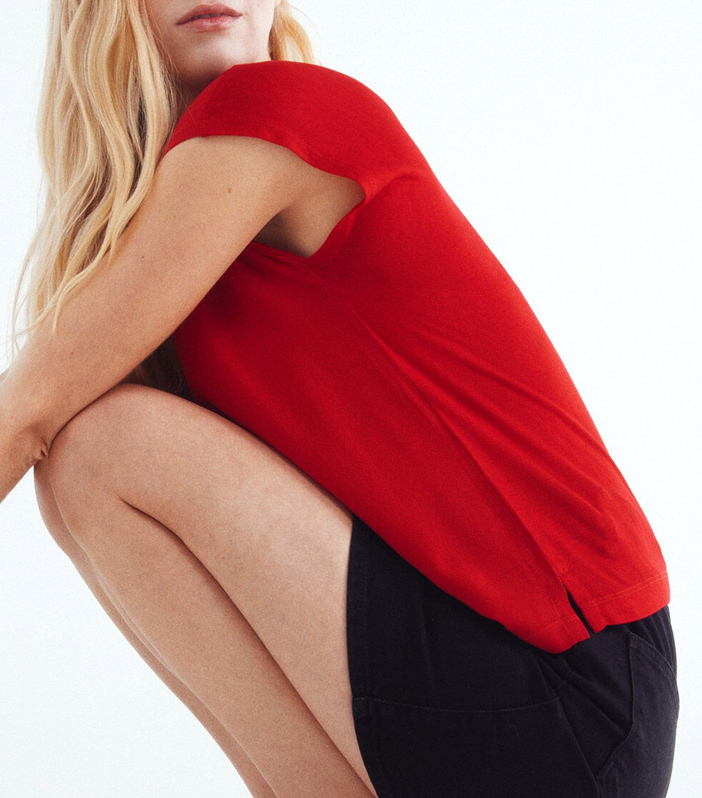 Plain Viscose T-Shirt